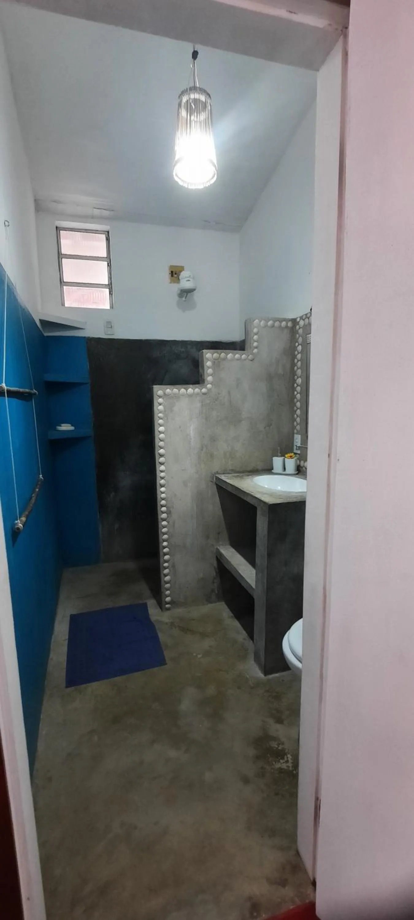 Shower in Pousada Lotus