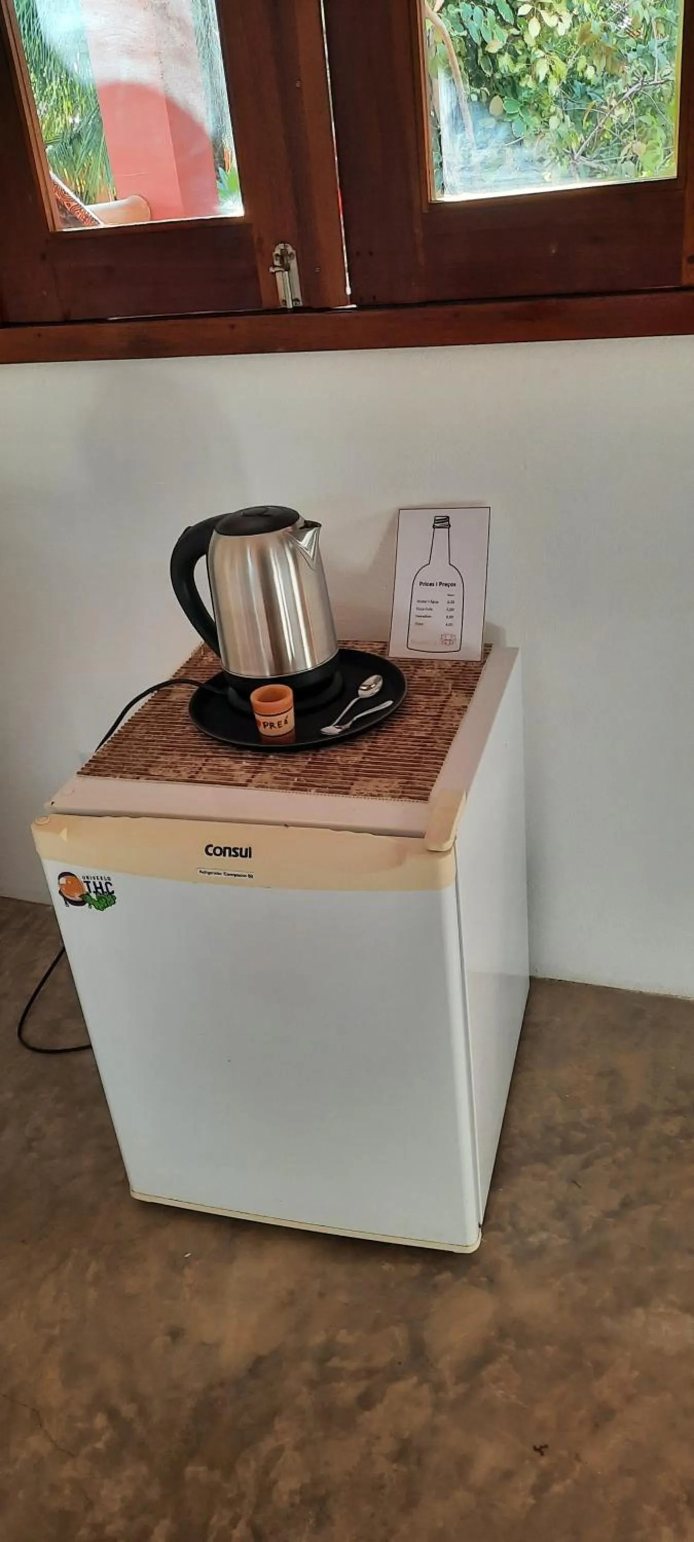 Coffee/tea facilities in Pousada Lotus