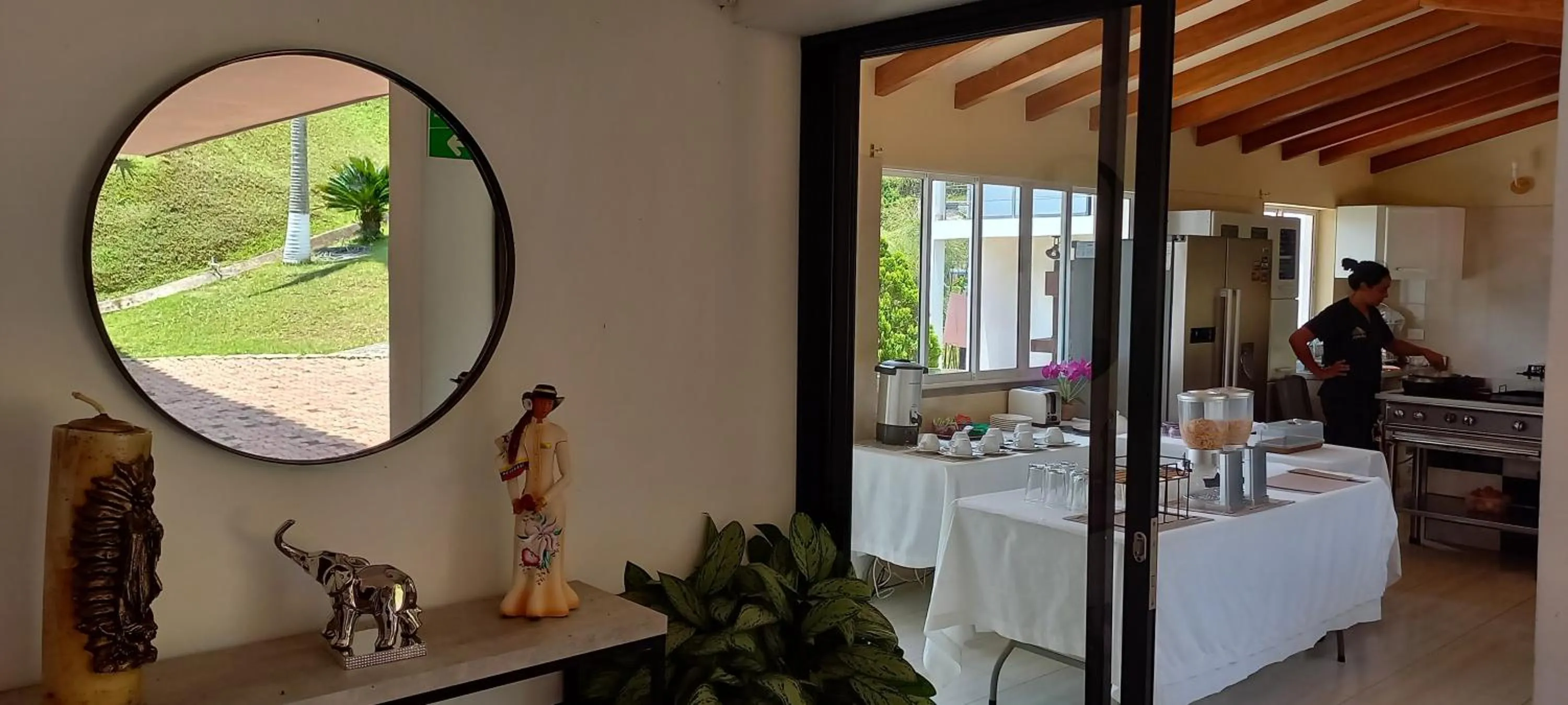 Kitchen or kitchenette in Jordan Hotel Boutique