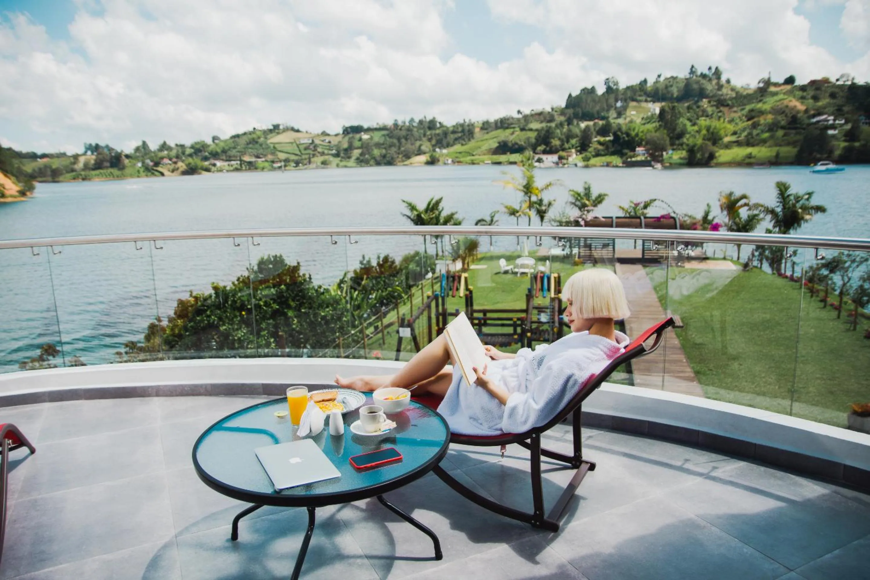 Lake view in Jordan Hotel Boutique