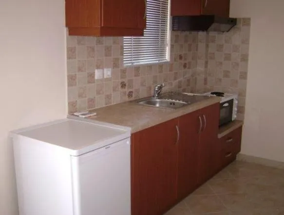 Kitchen or kitchenette in Pantheon Hotel & Suites