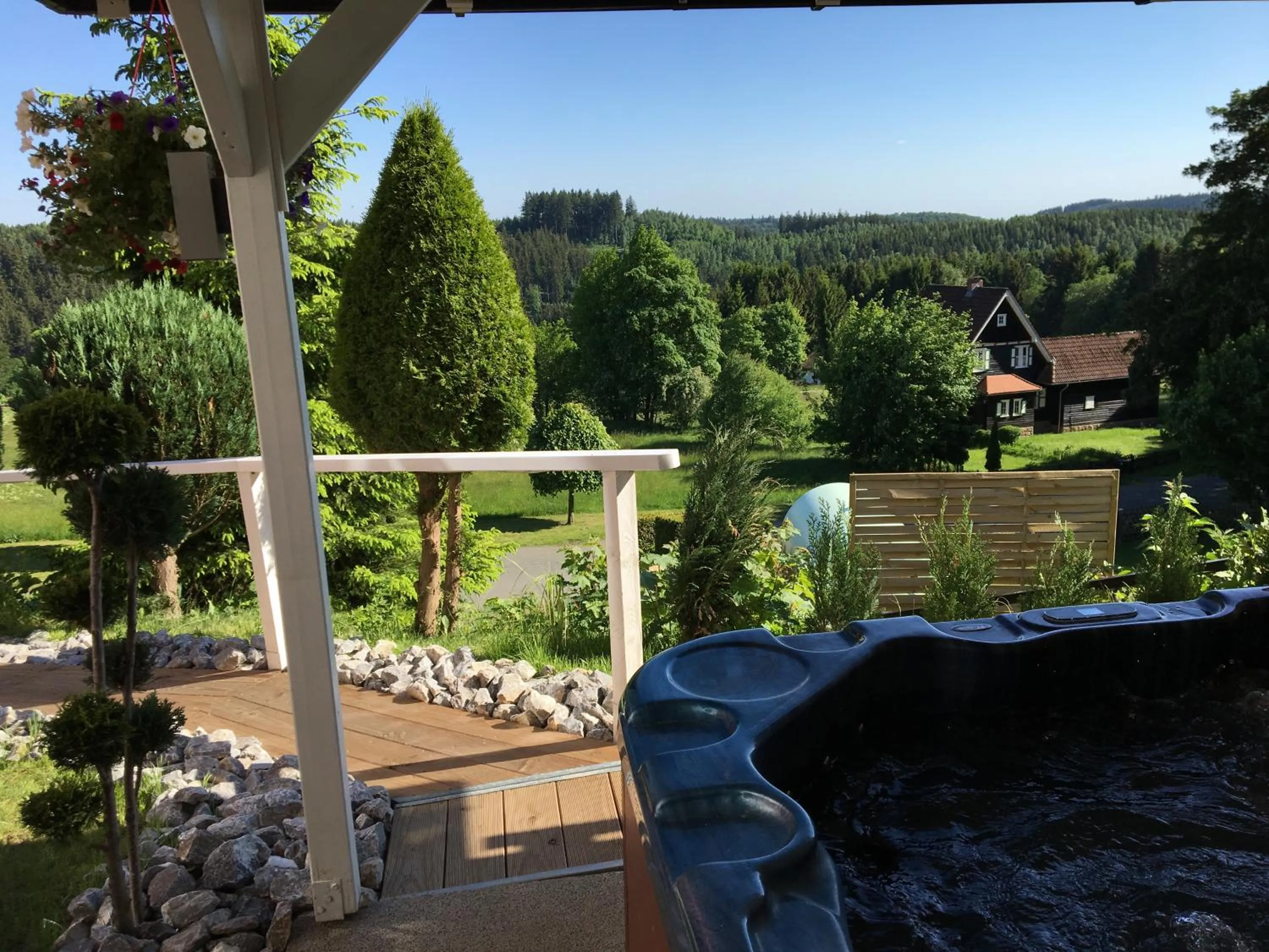 Hot Tub in Harmonie Hotel Rust