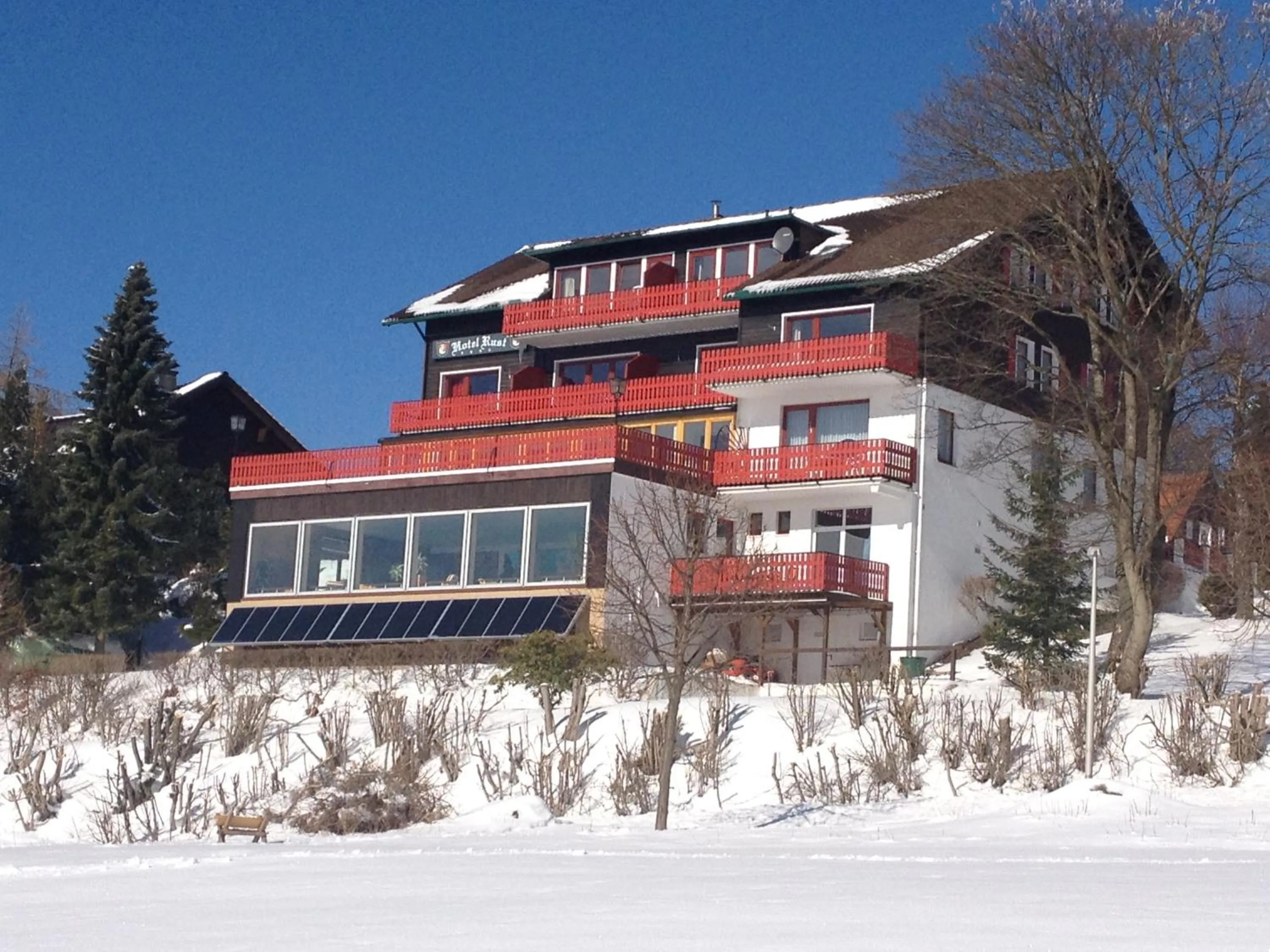 Property building in Harmonie Hotel Rust