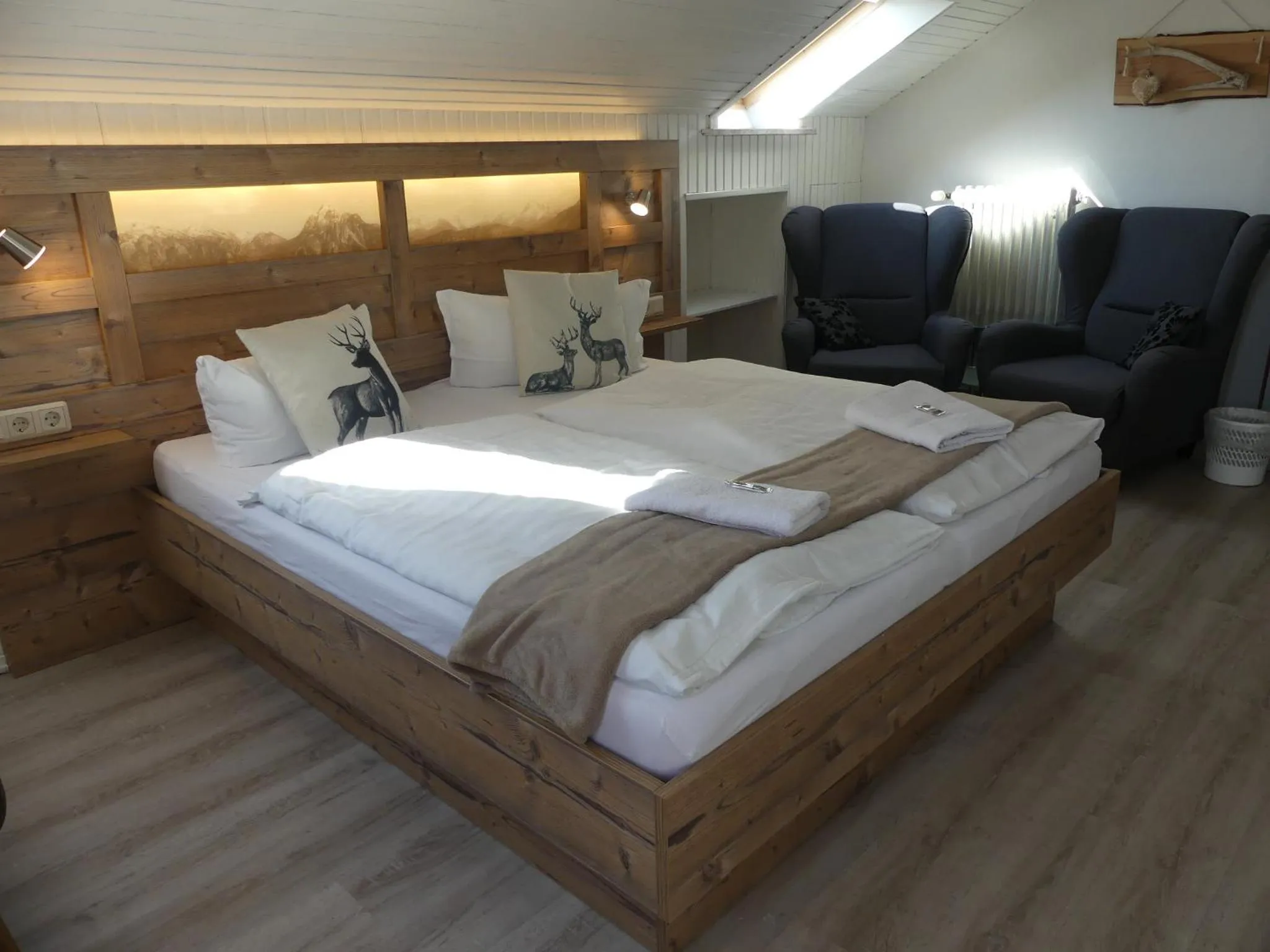 Bed in Harmonie Hotel Rust