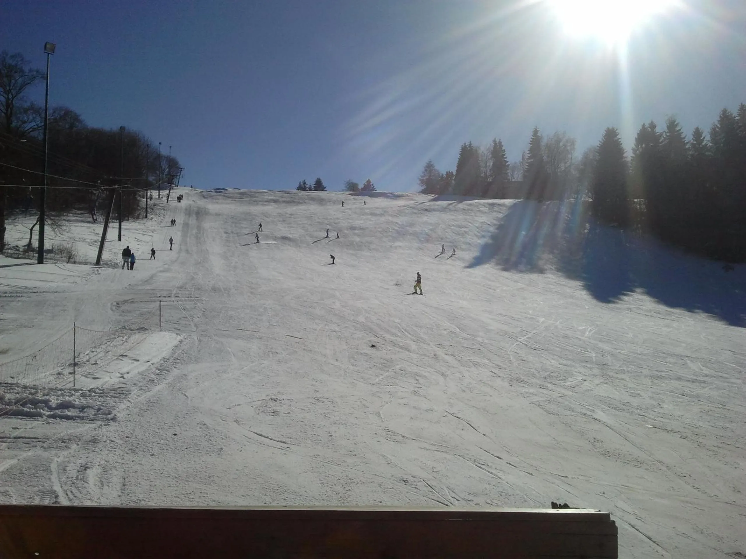 Skiing in Harmonie Hotel Rust