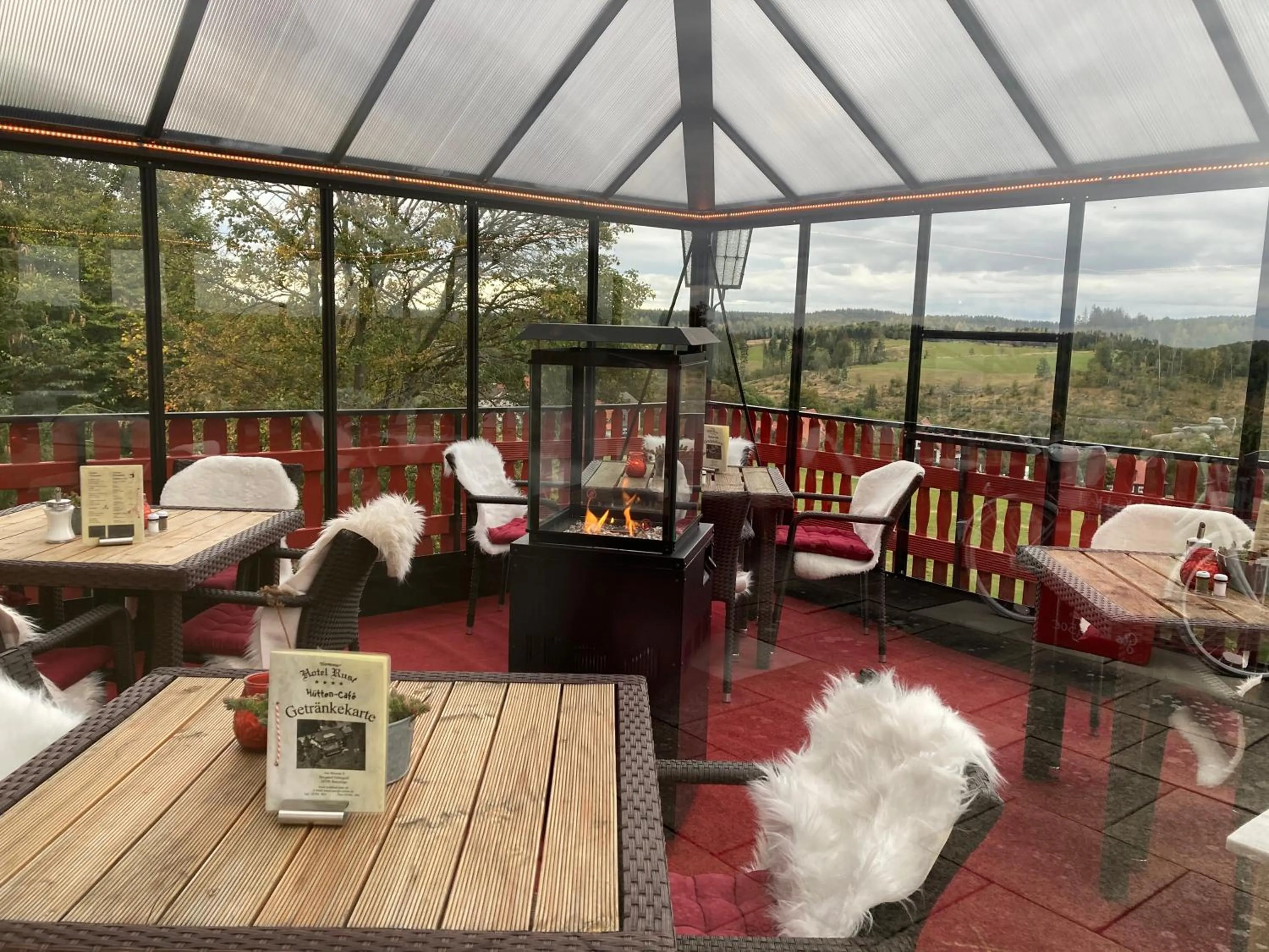 Restaurant/places to eat in Harmonie Hotel Rust