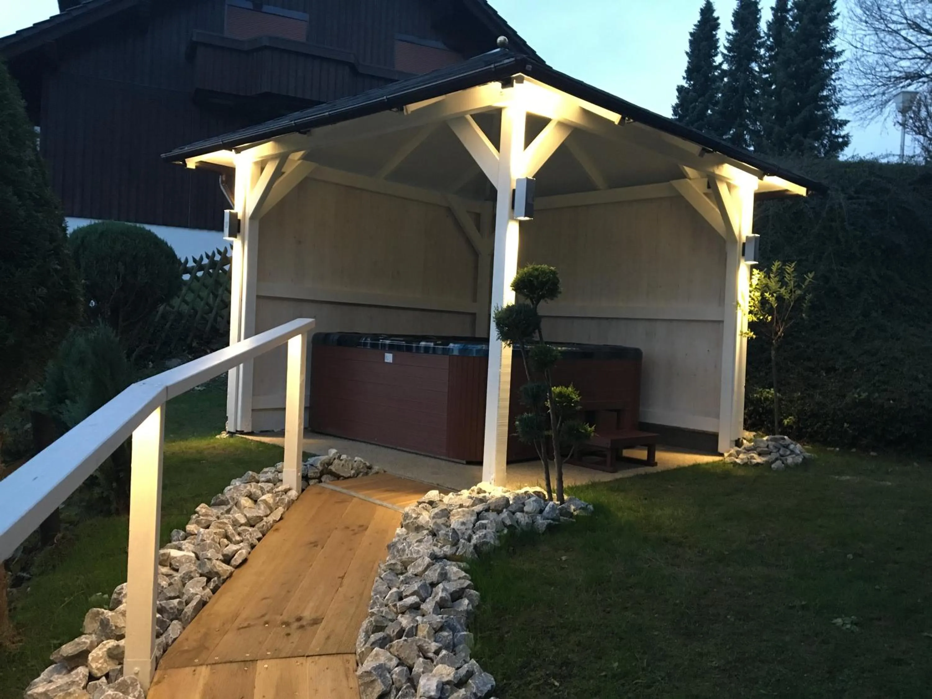 Hot Tub in Harmonie Hotel Rust