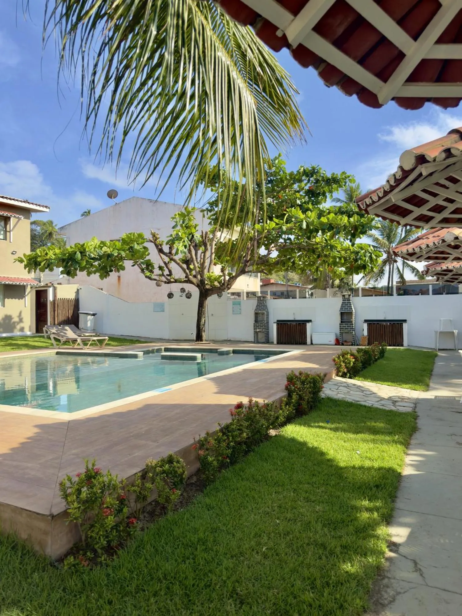 BBQ facilities in Condomínio Praias de Maragogi & Casas Deluxe
