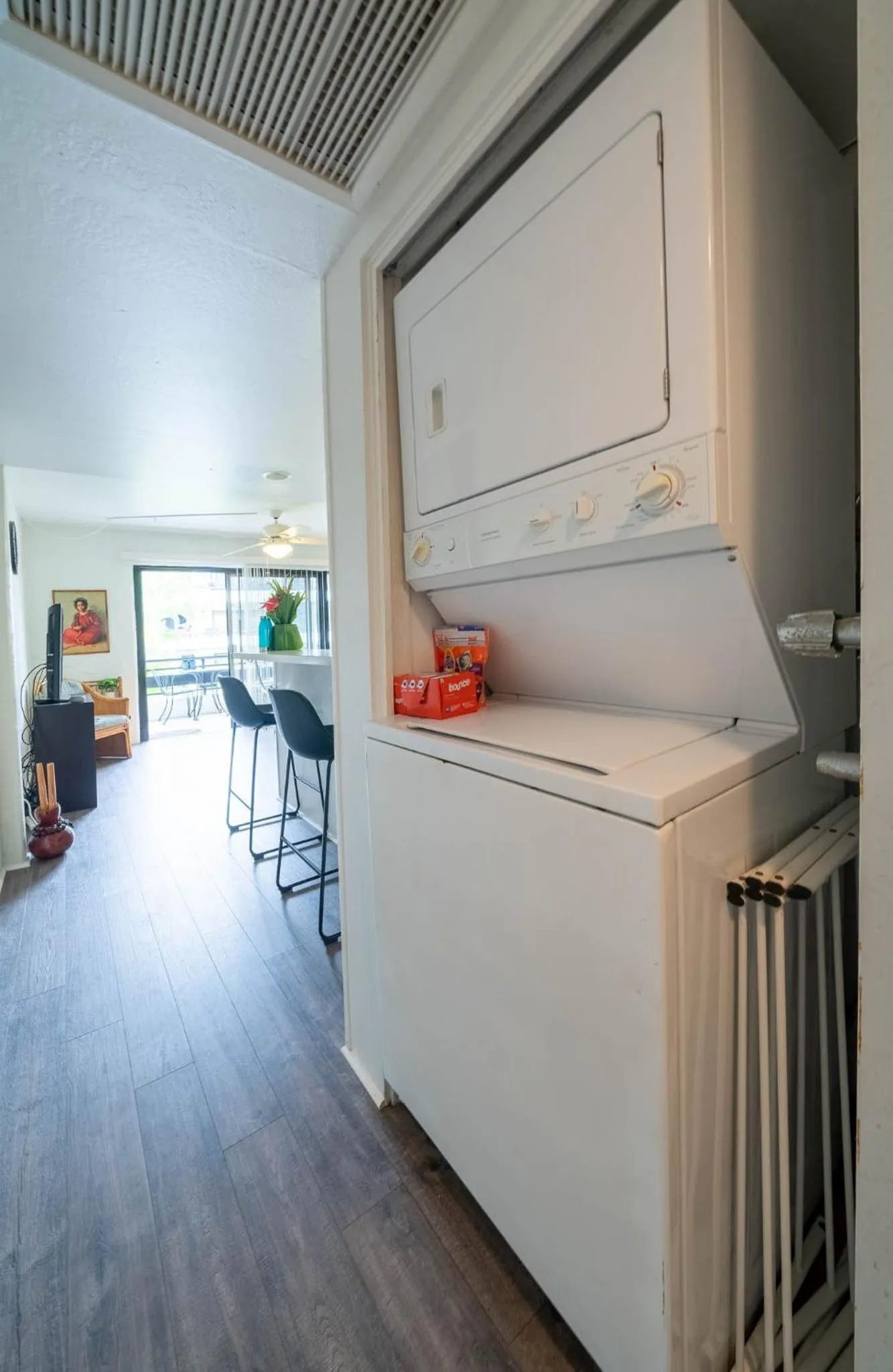 washing machine in ZERO FEES Aloha Lani Condo #A208 at Casa De Emdeko