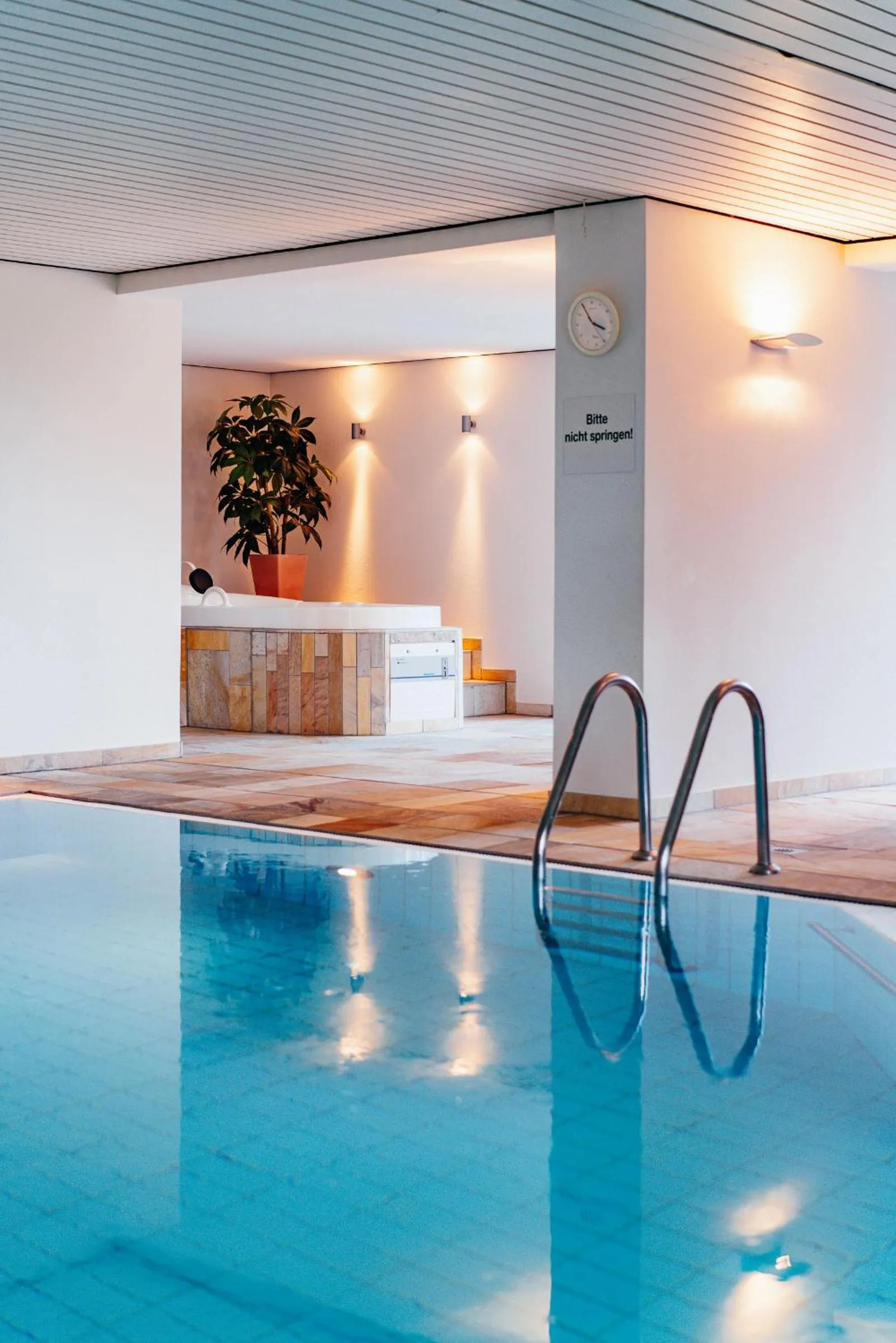 Swimming pool in Hotel Benther Berg