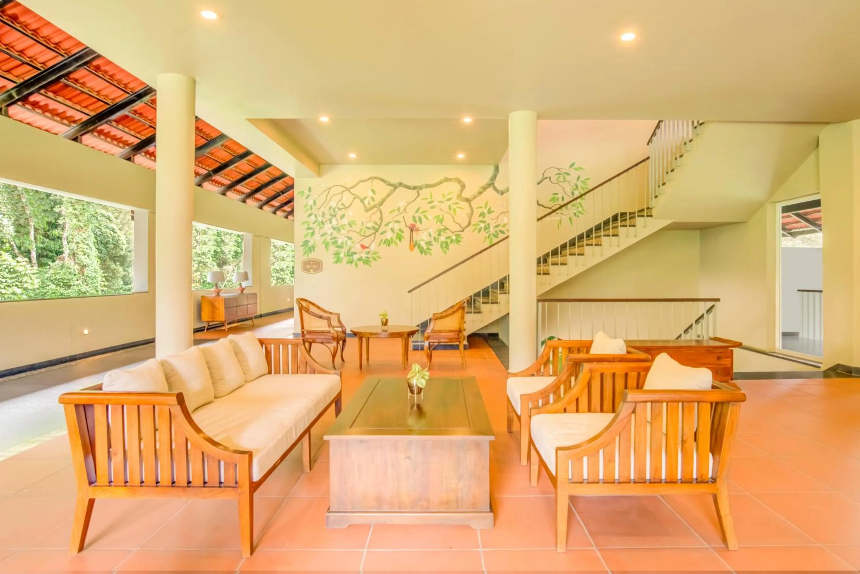 Seating area in Aurika, Coorg Luxury by Lemon Tree Hotels