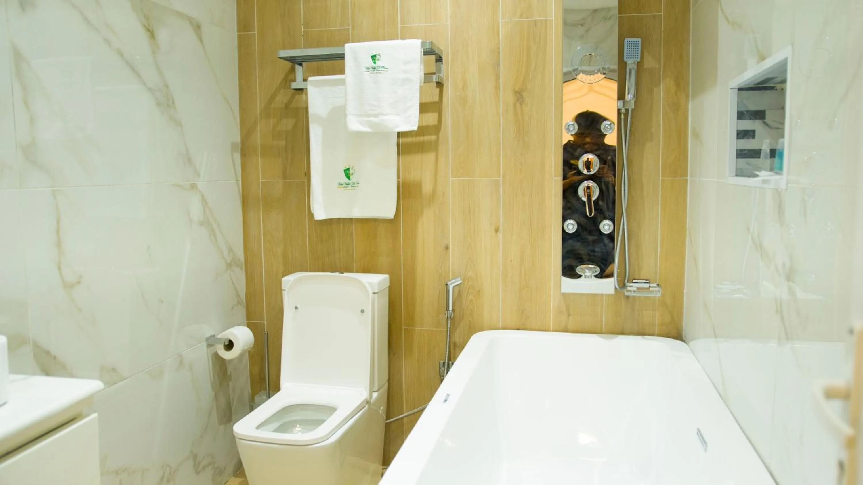 Toilet in Hotel Vallée Des Princes