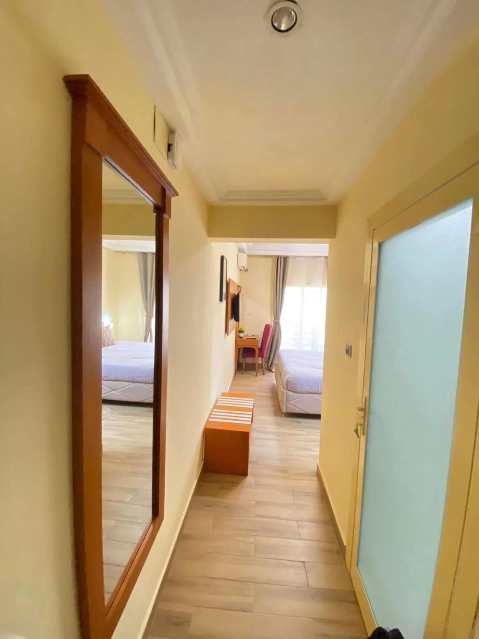 Bedroom, Bed in Hotel Vallée Des Princes