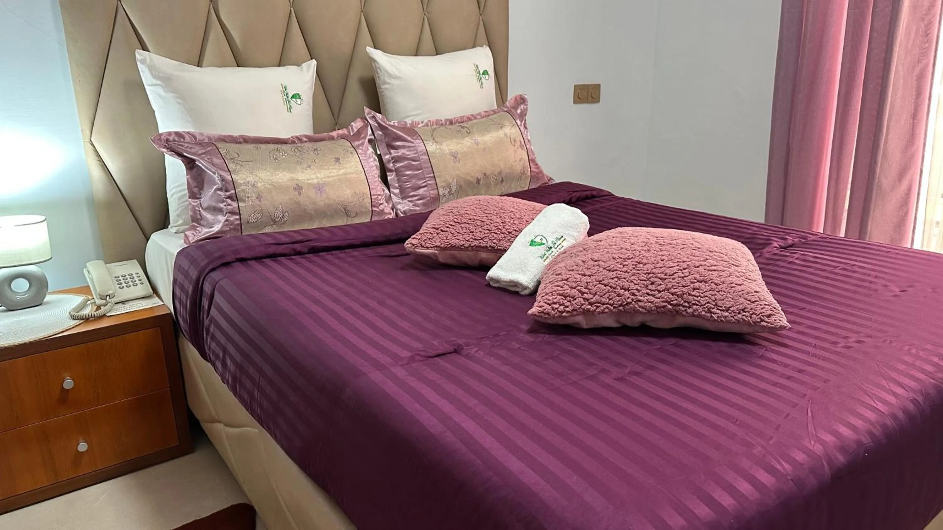 Bed in Hotel Vallée Des Princes