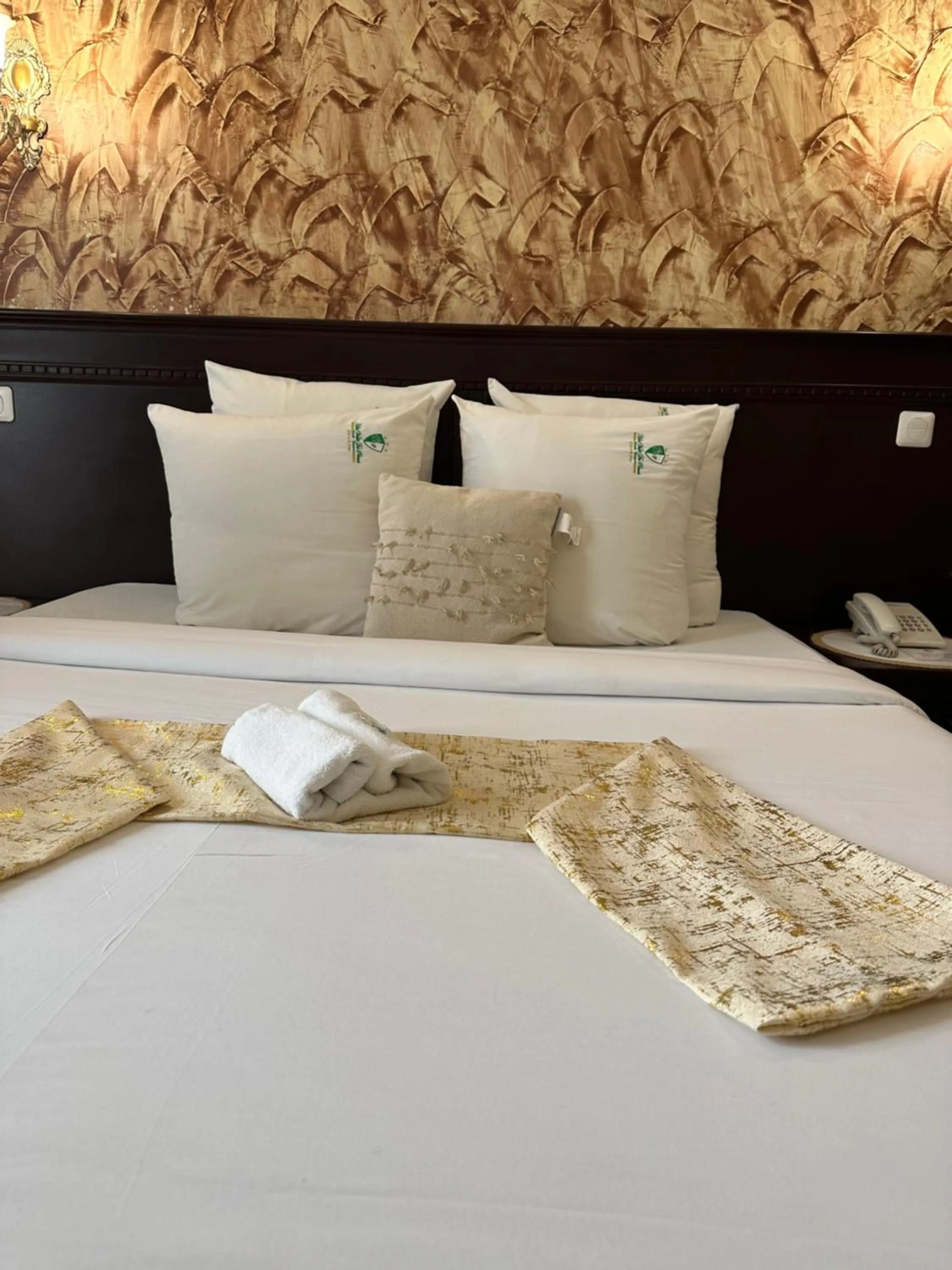 Bed in Hotel Vallée Des Princes