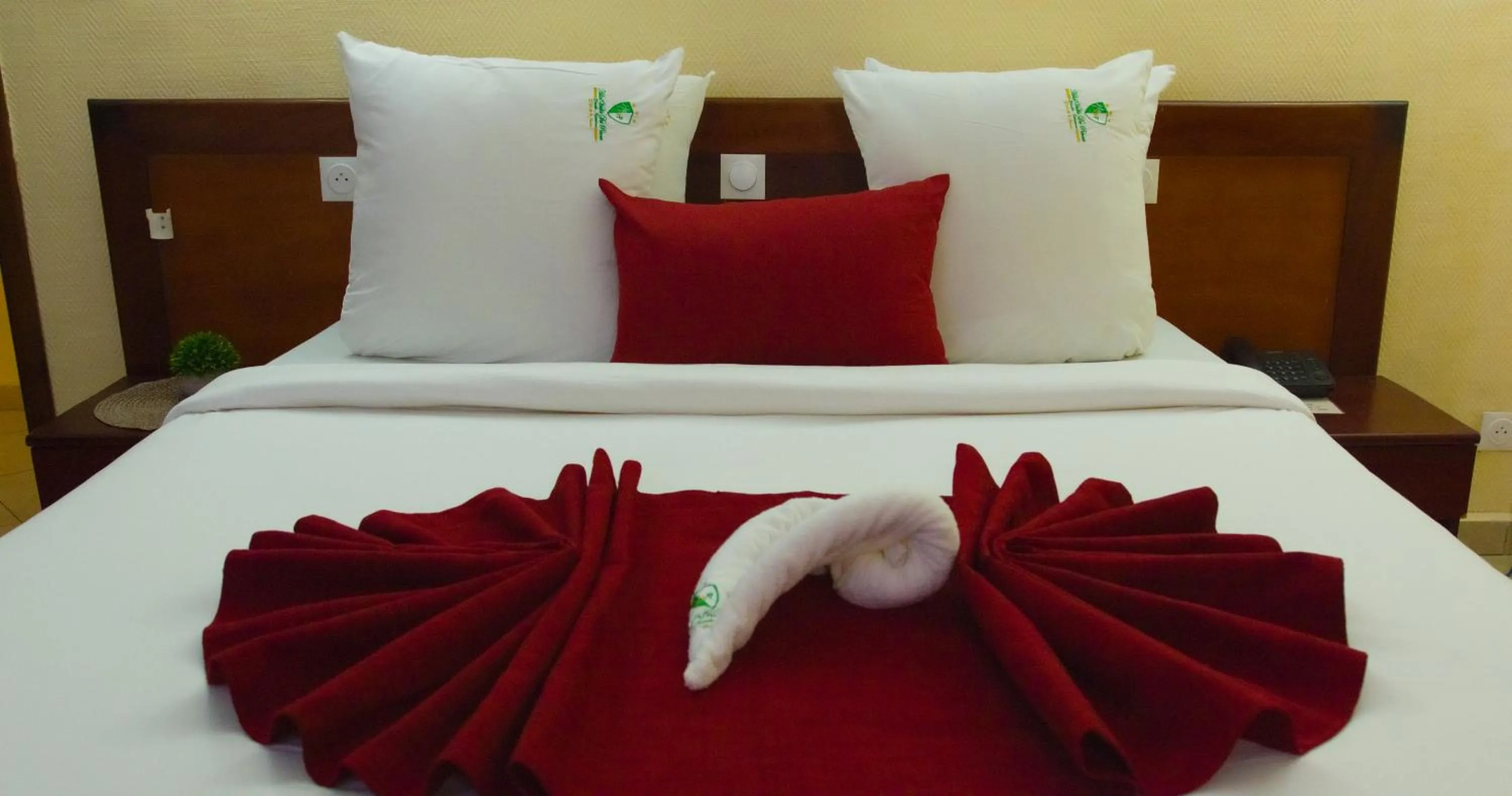 Bed in Hotel Vallée Des Princes