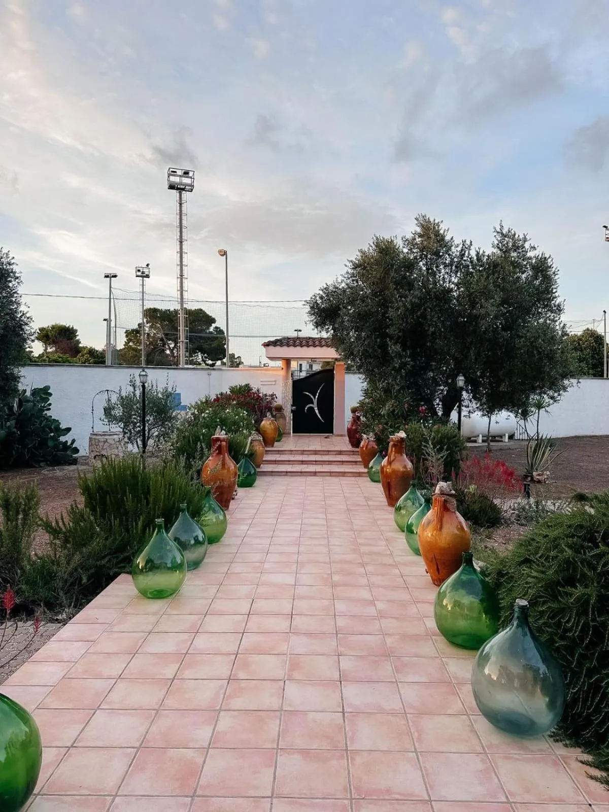 Garden view in Villa Mariella