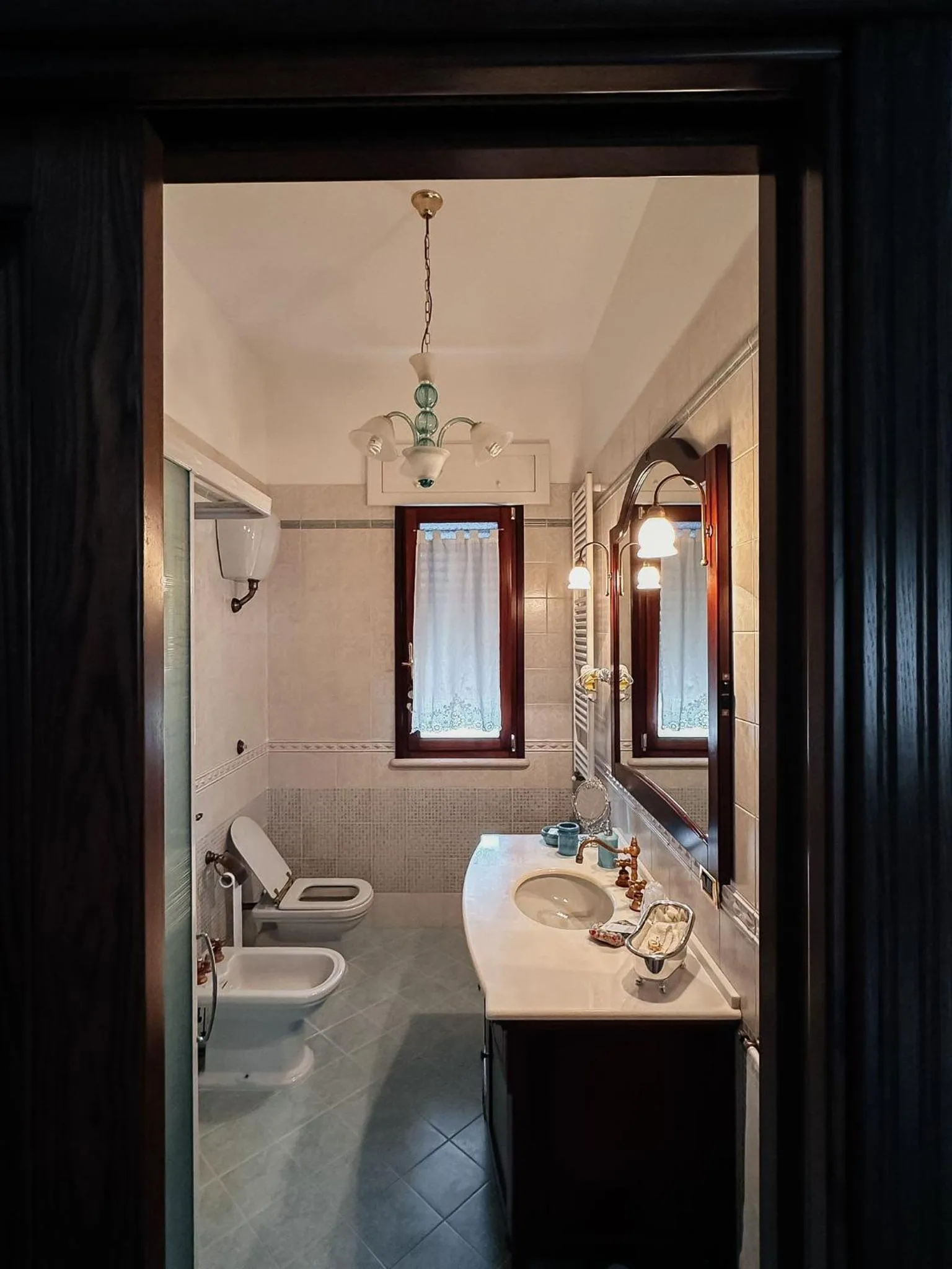 Shower in Villa Mariella