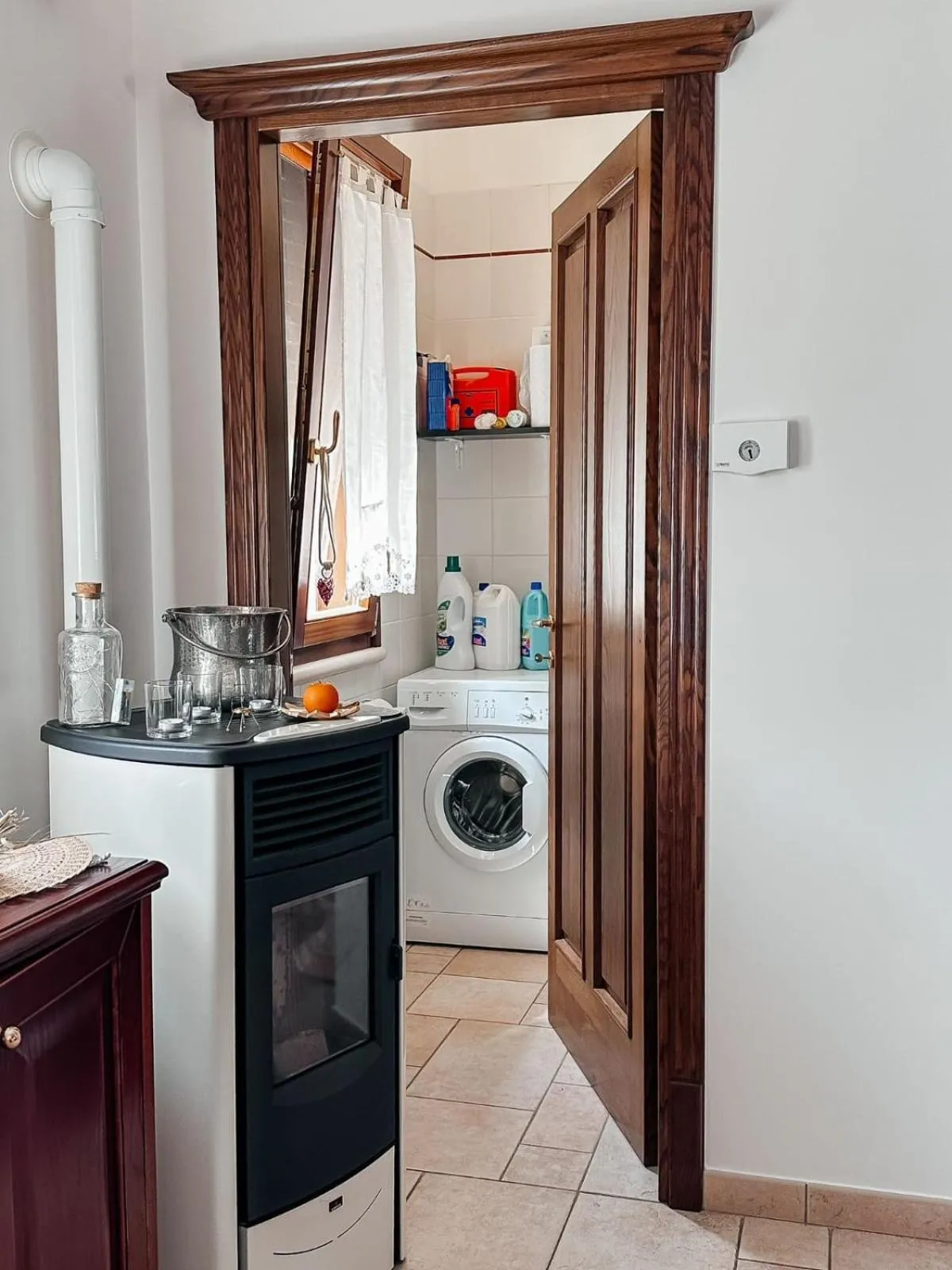 washing machine in Villa Mariella