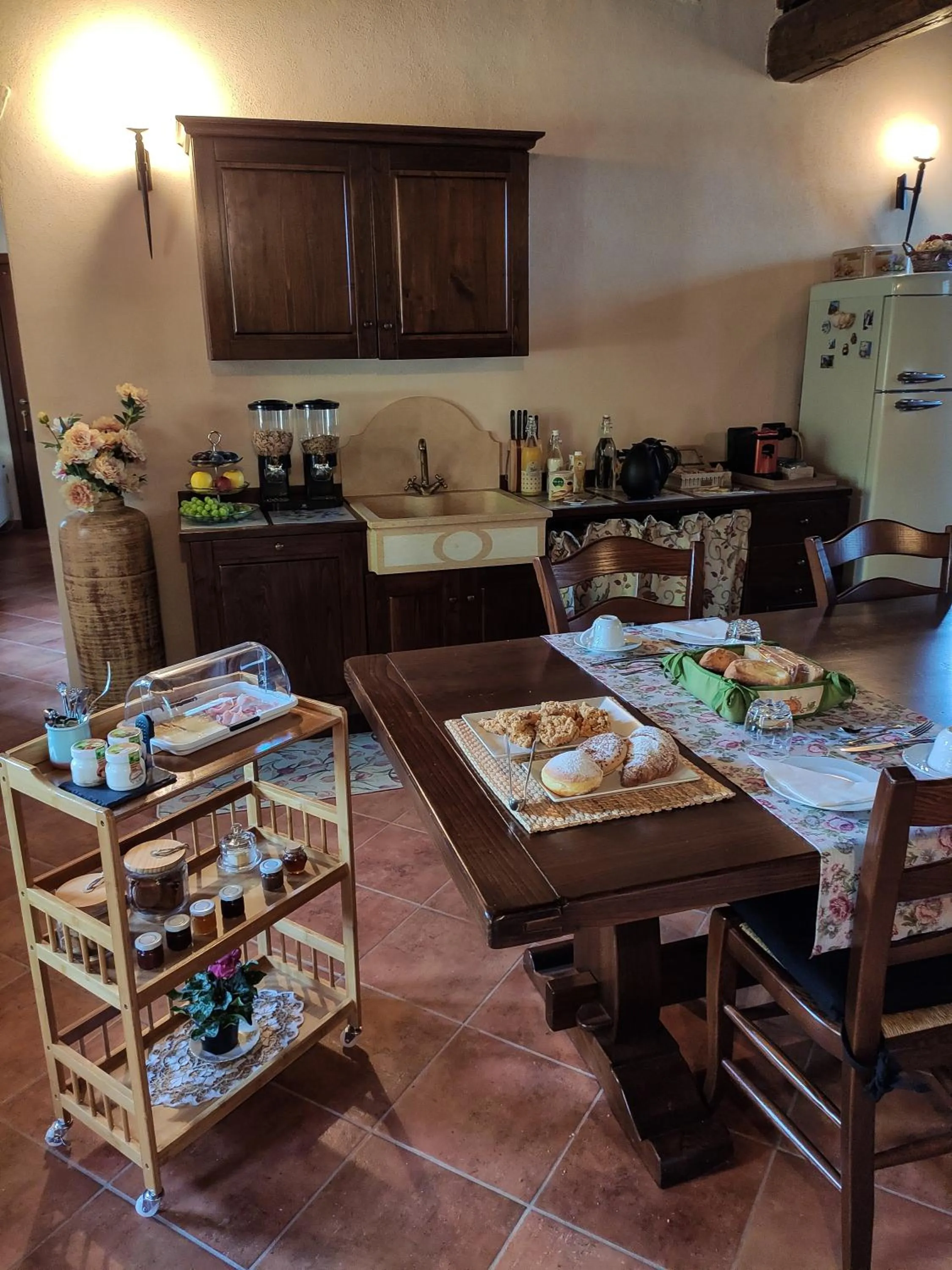 Breakfast in B&B Santa Cristina