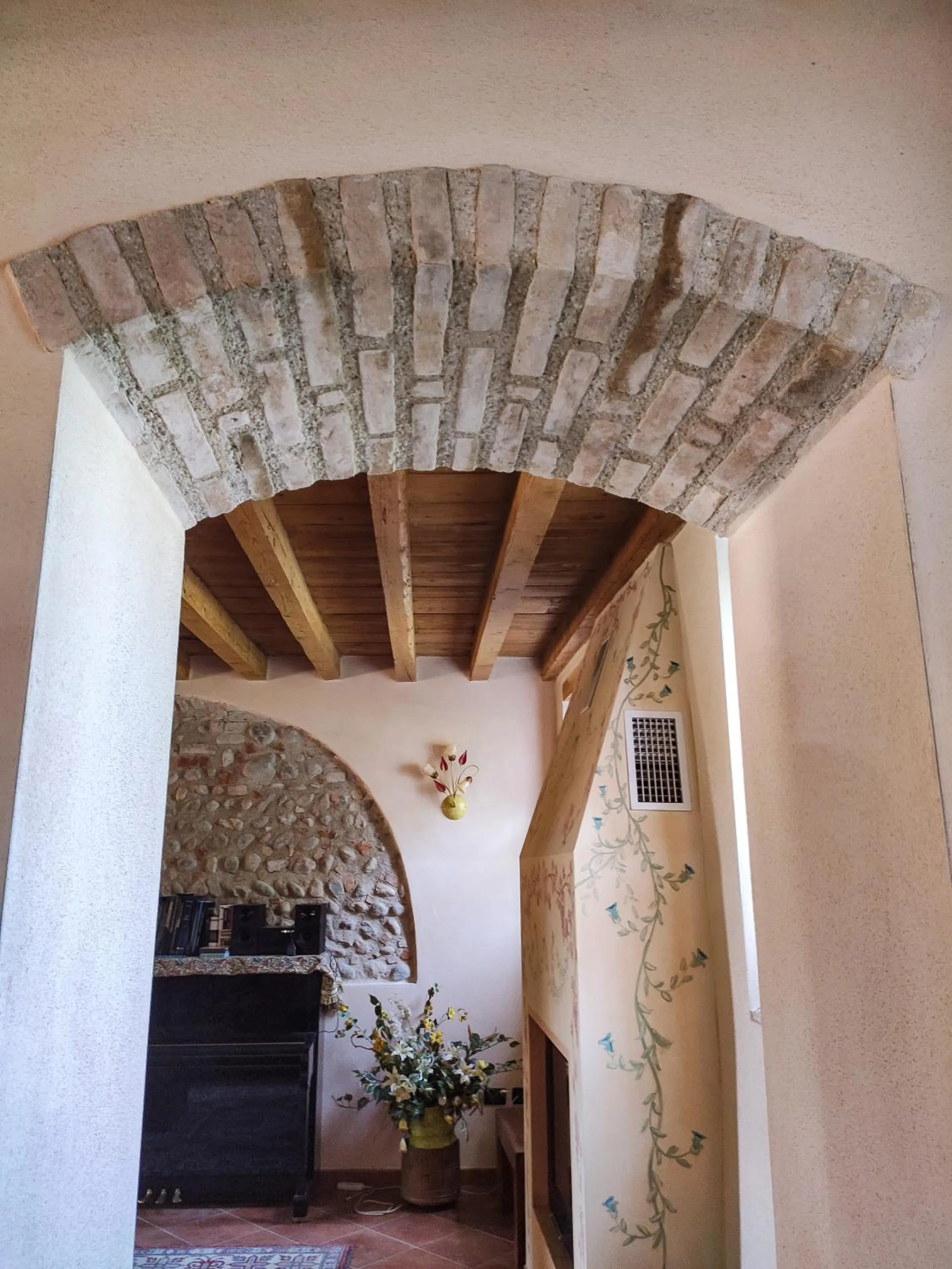 Communal lounge/ TV room in B&B Santa Cristina