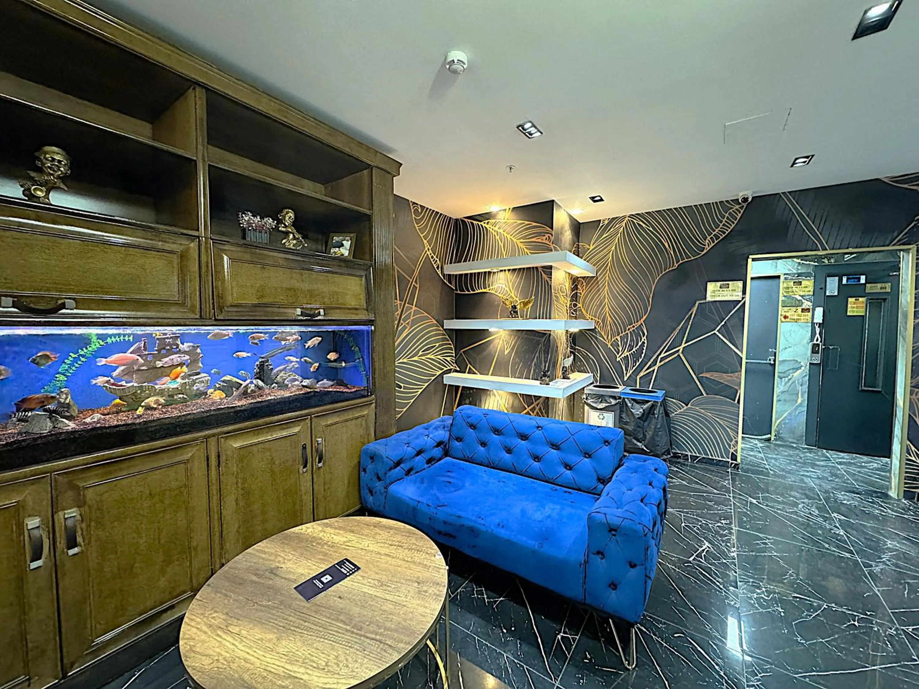 Seating area in Grand Lara Hotel & Apartments