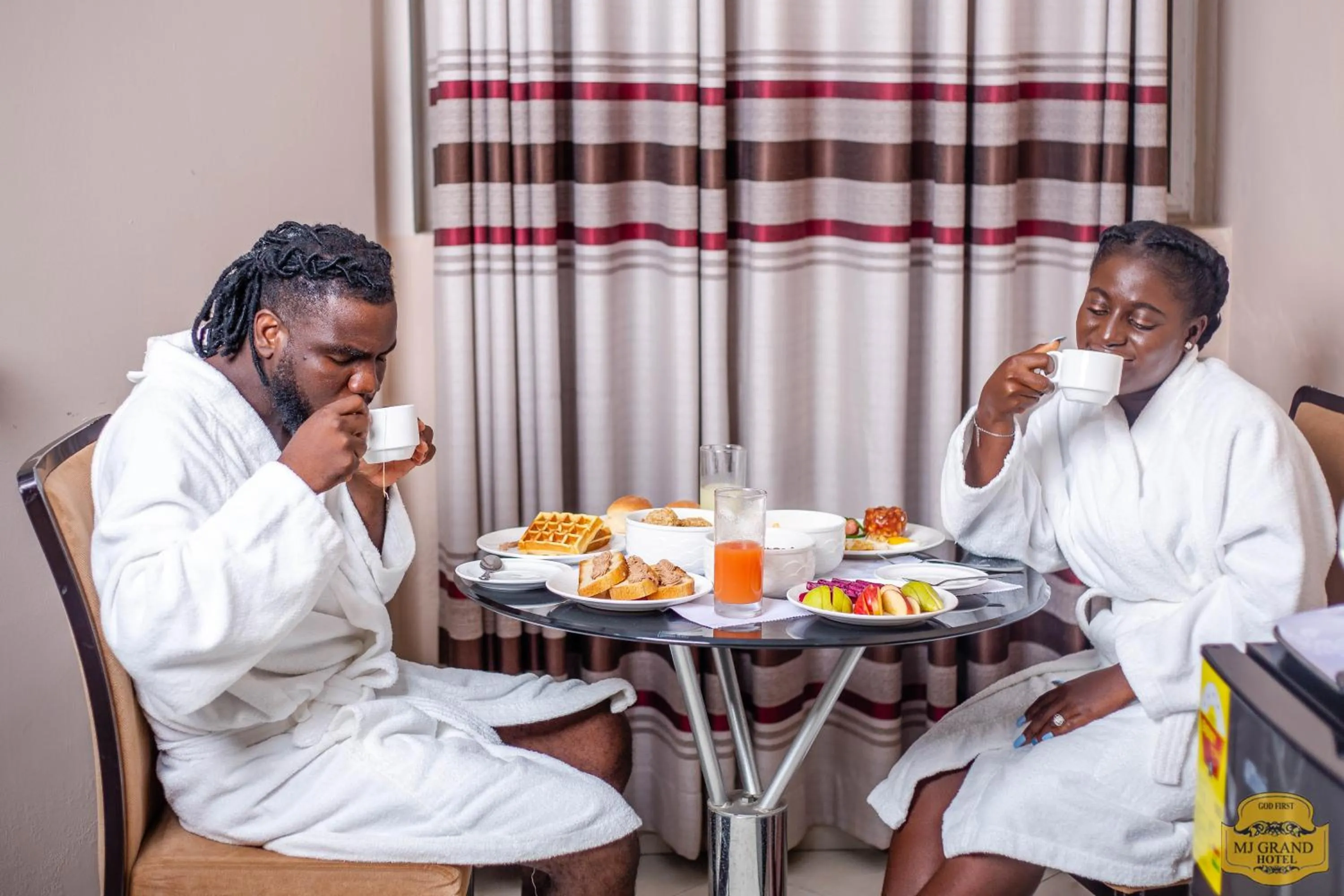 Continental breakfast in MJ Grand Hotel