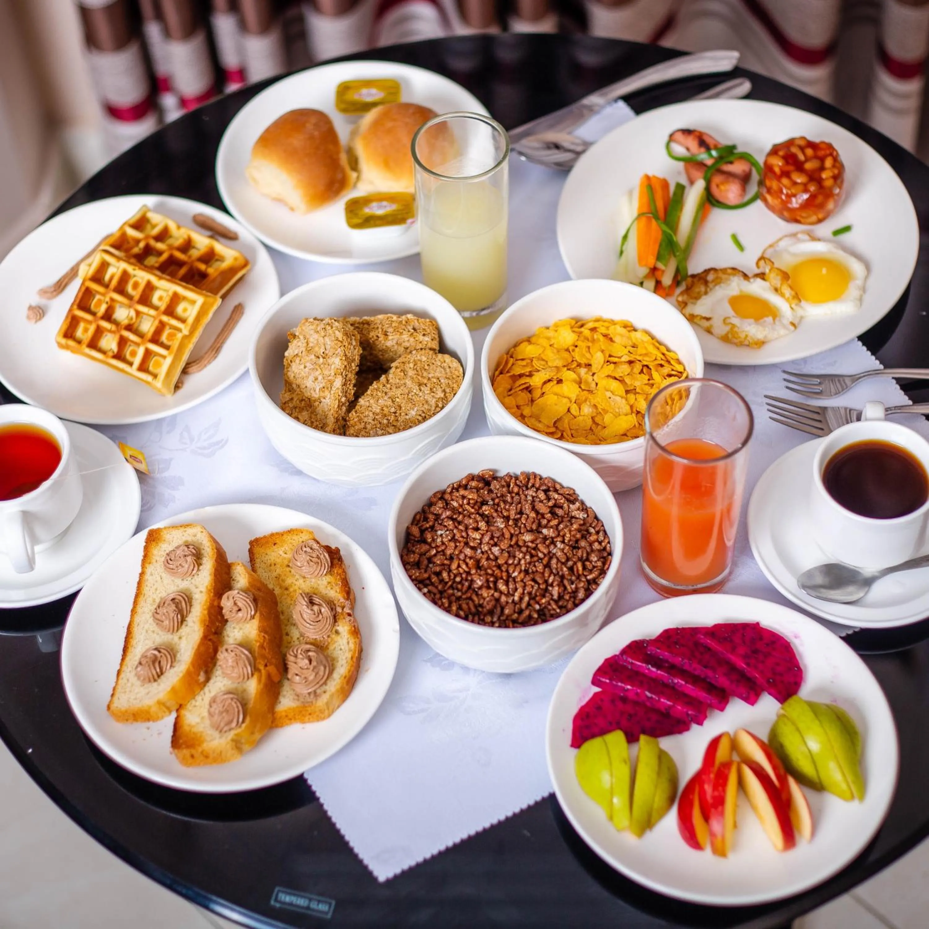 Breakfast in MJ Grand Hotel