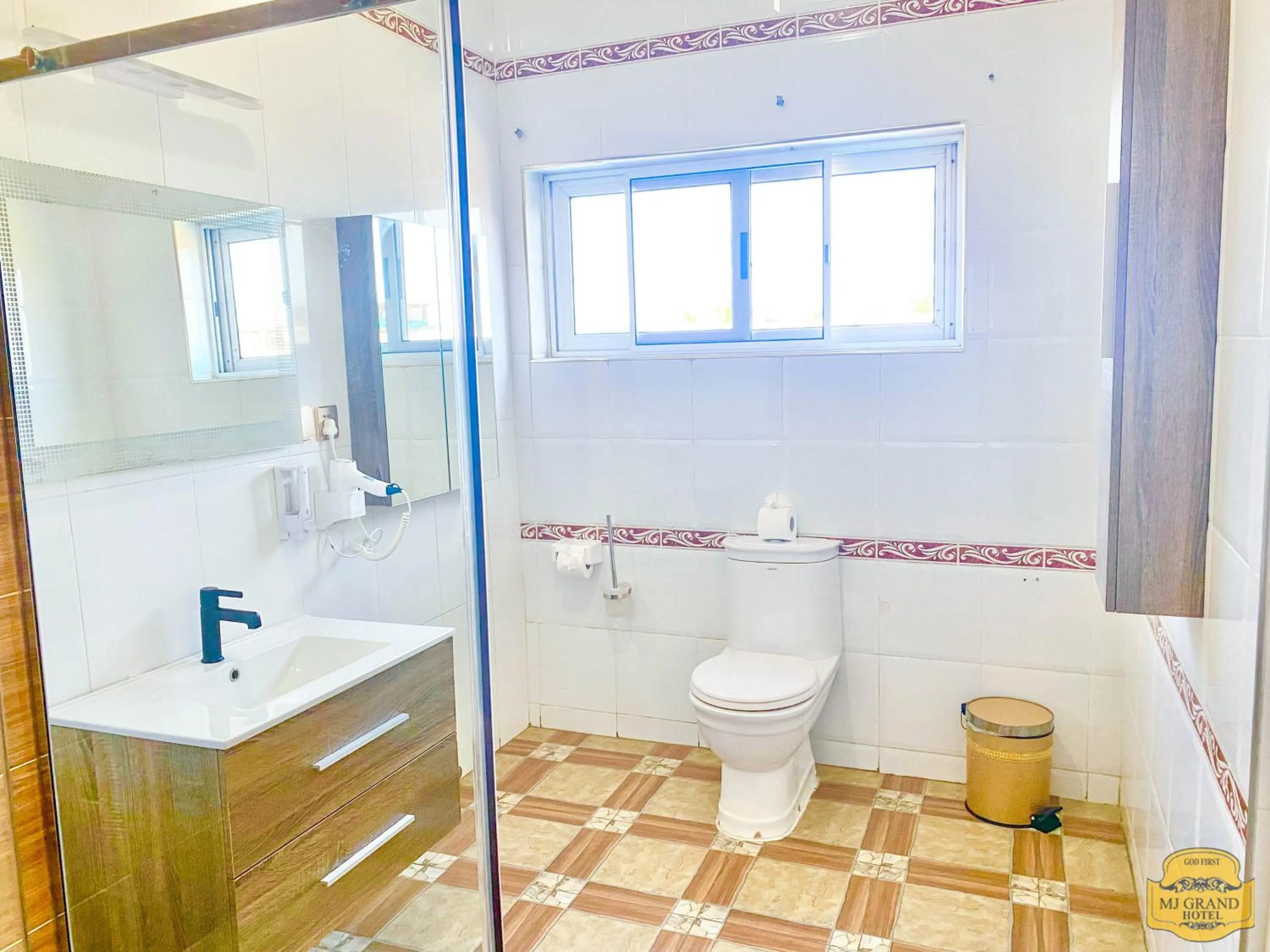 Bathroom in MJ Grand Hotel