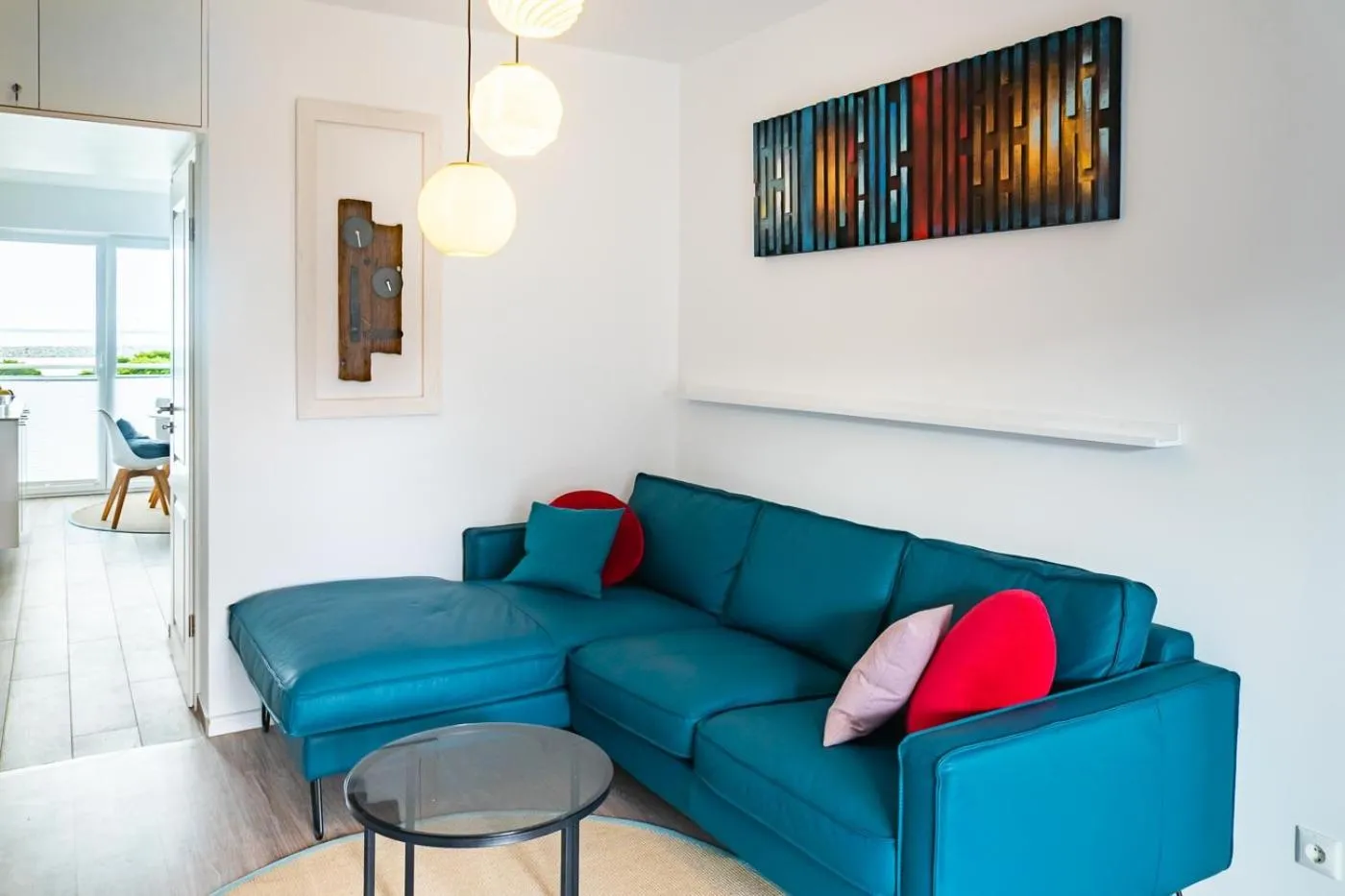 Living room in Heimathafen