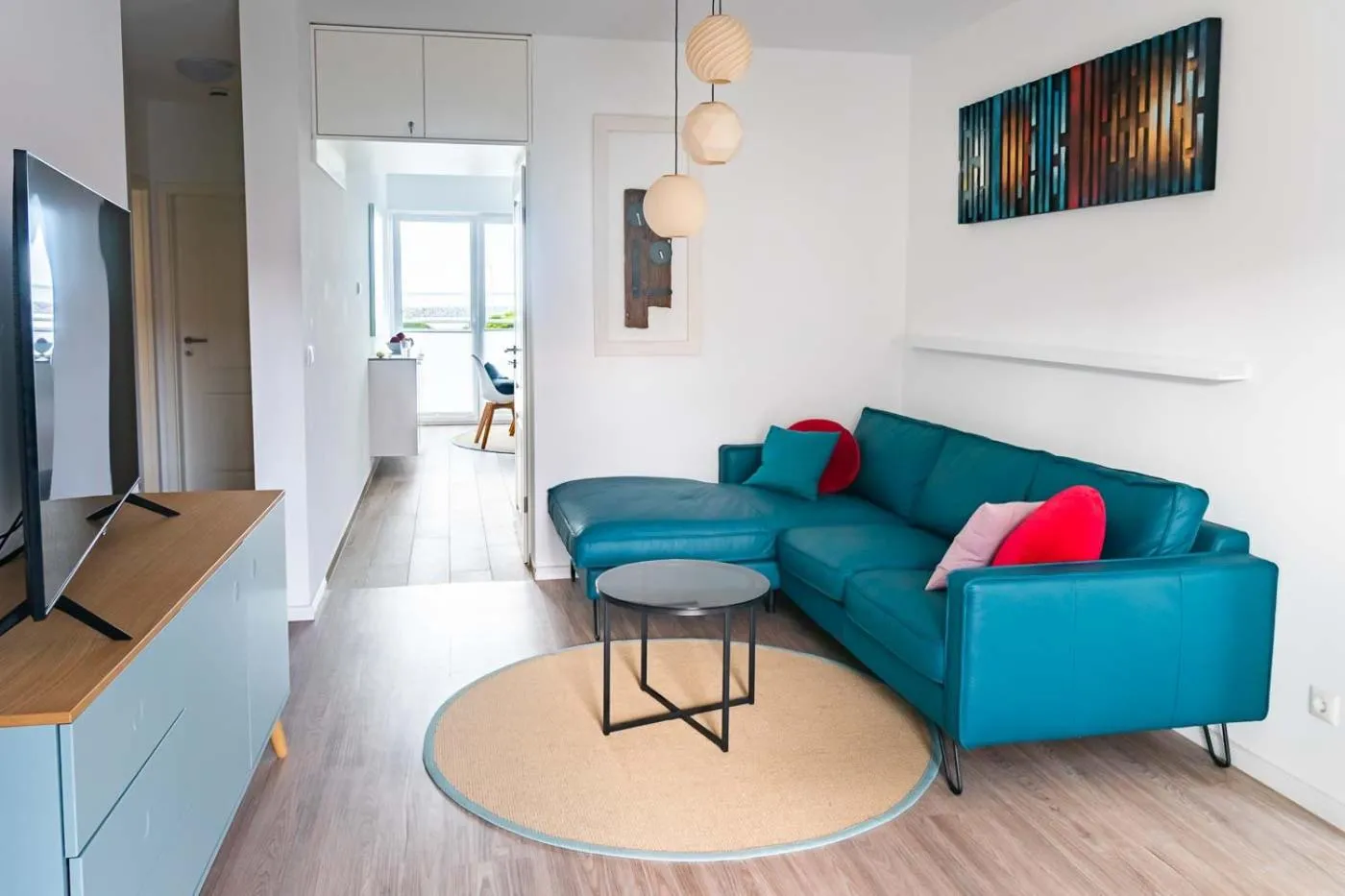 Living room in Heimathafen