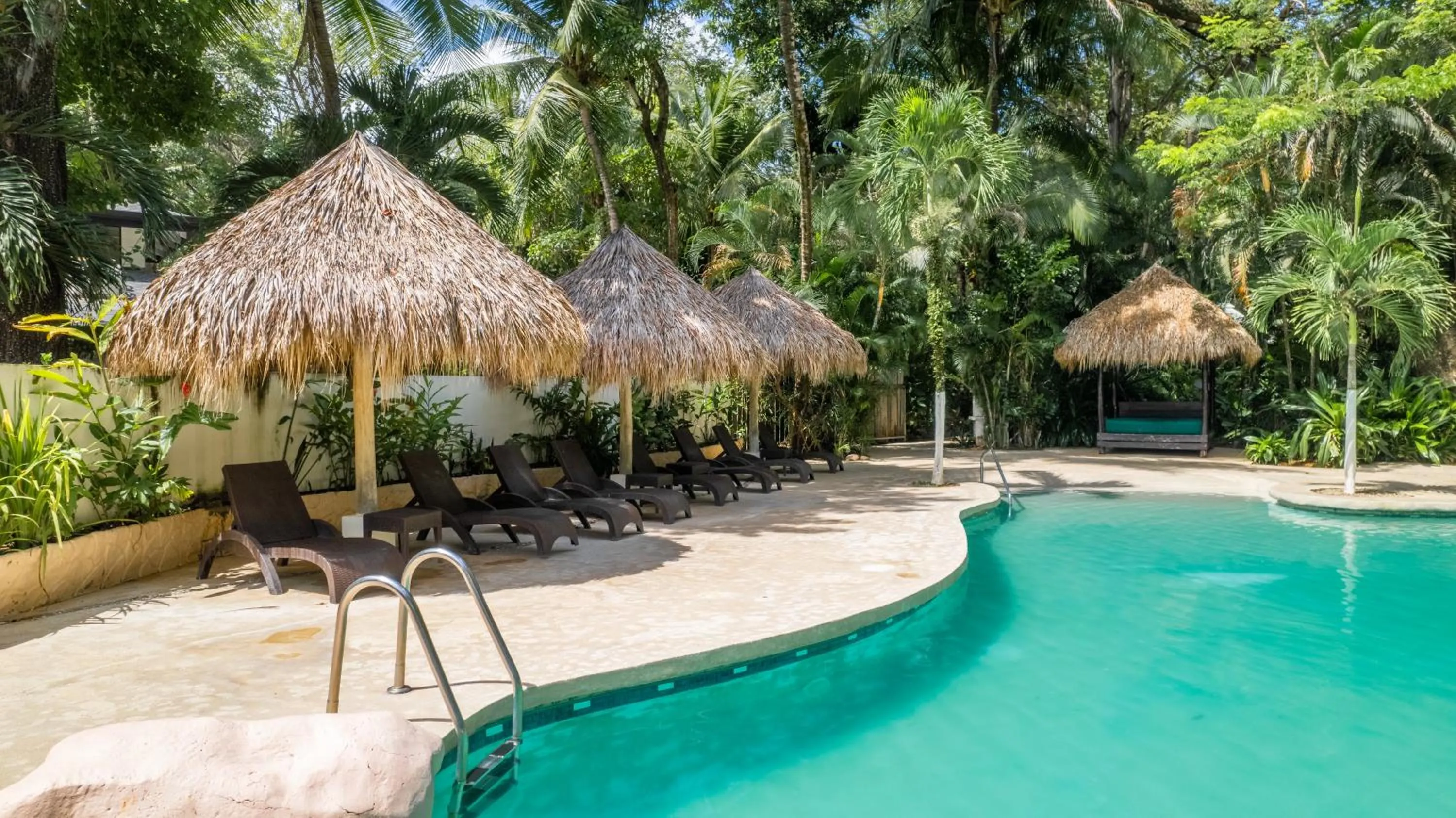 Swimming pool in Banana Beach Bungalows