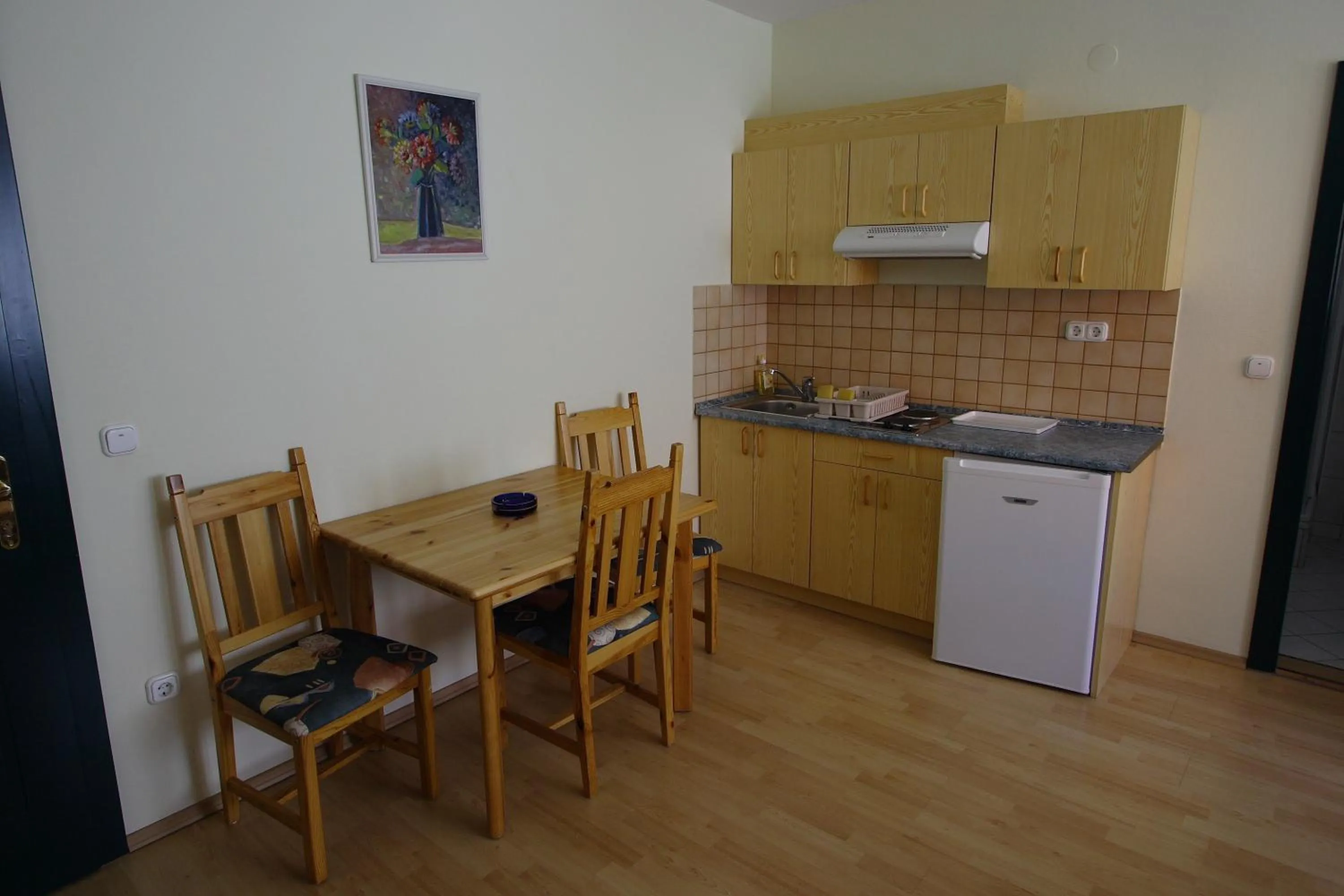 Kitchen or kitchenette in Bacchus Panzió