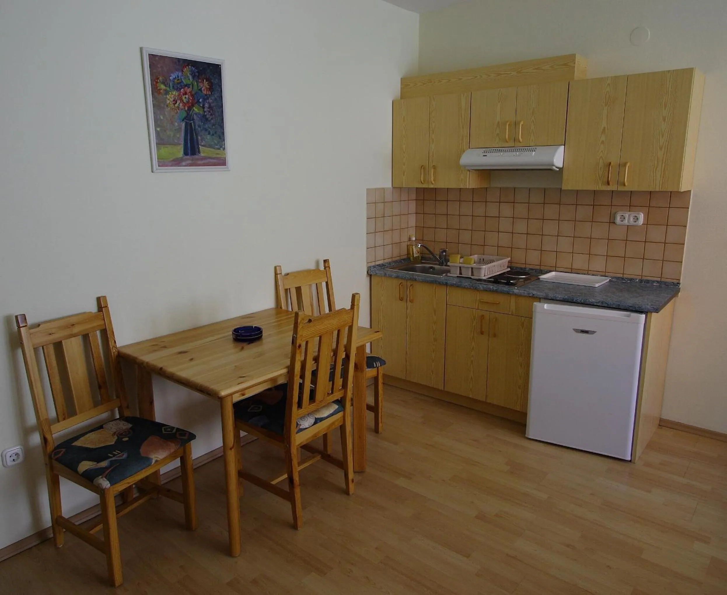 Kitchen or kitchenette in Bacchus Panzió