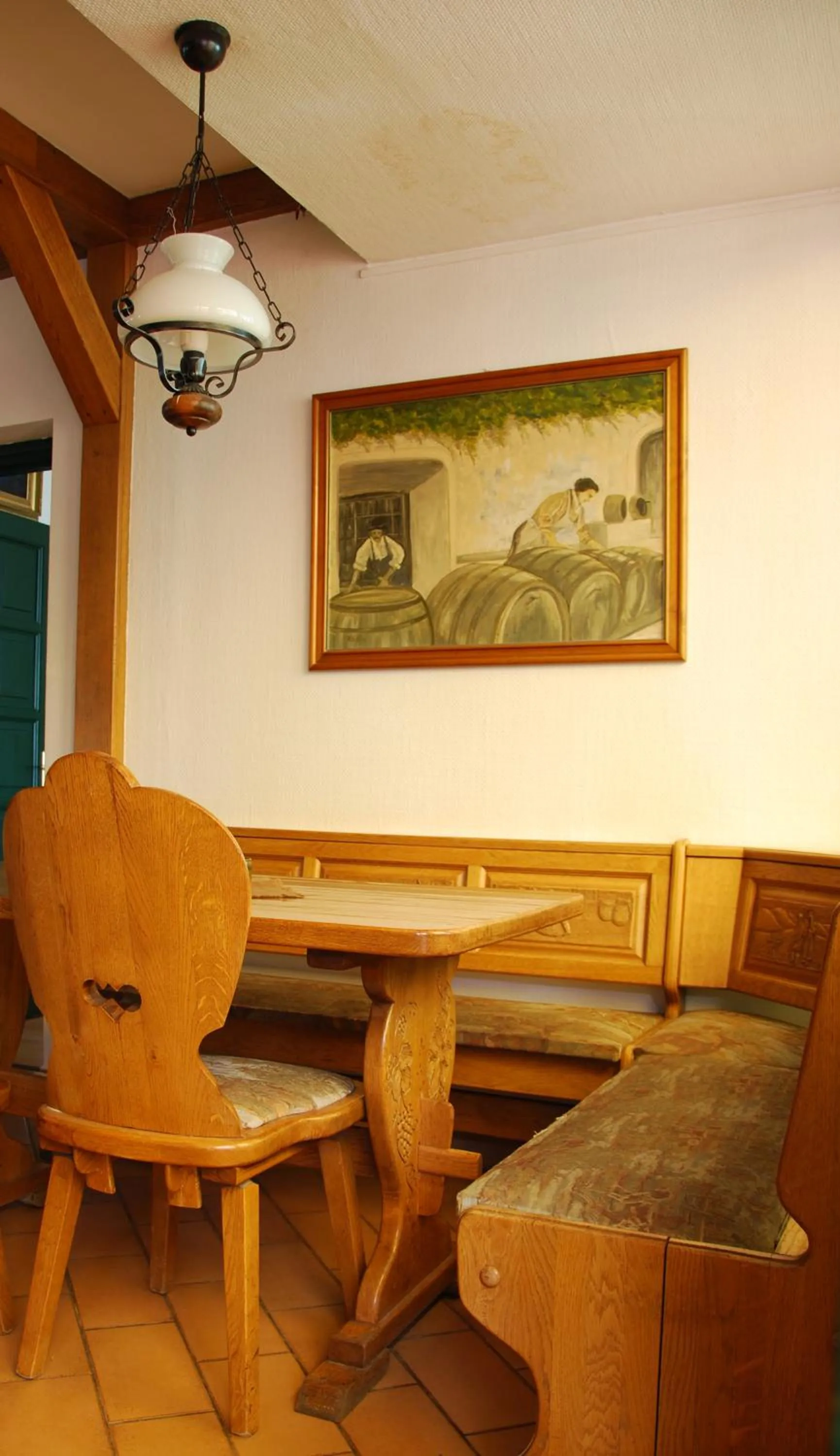 Dining area in Bacchus Panzió