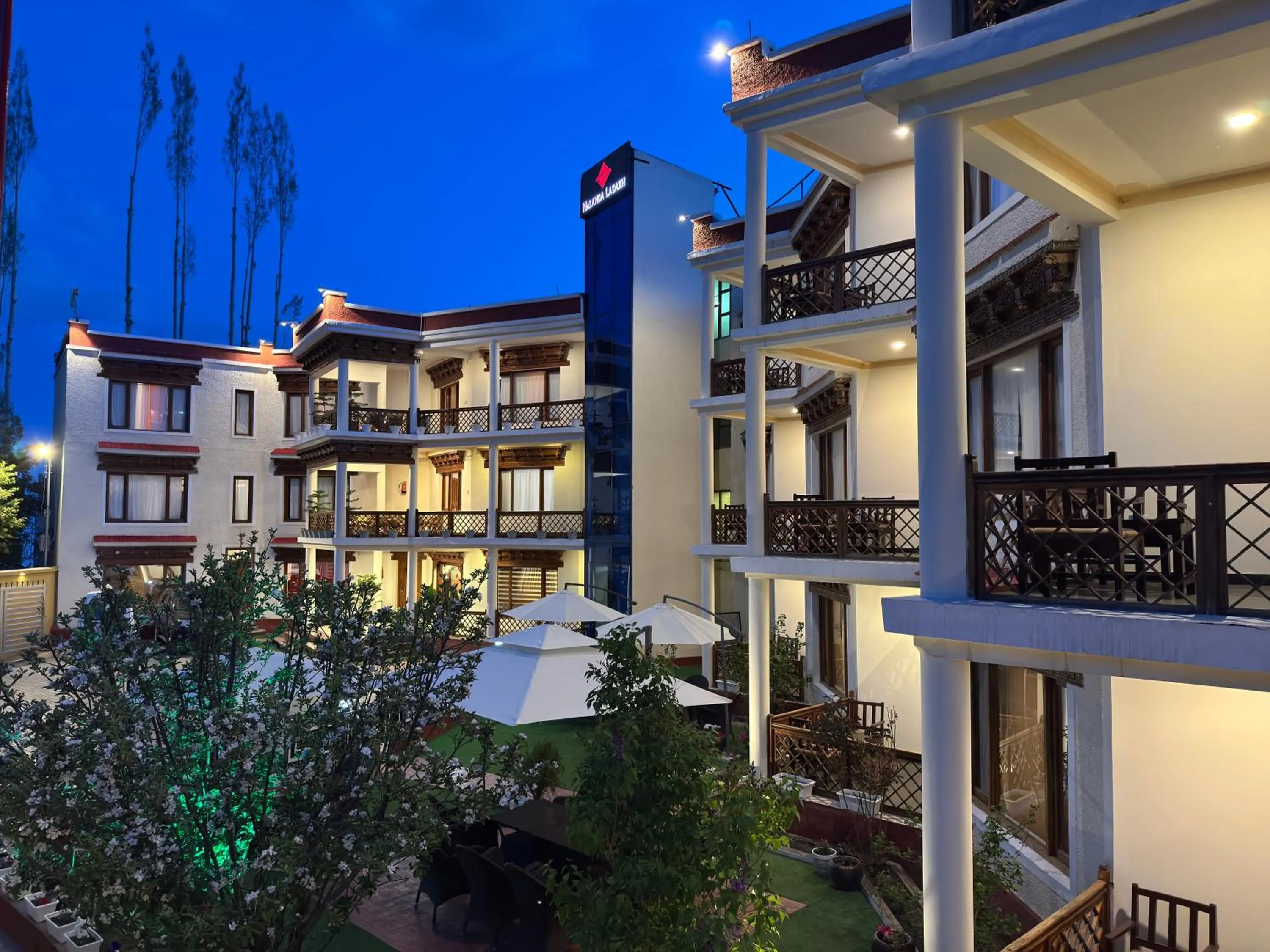 Property building in Hotel Nalanda Ladakh