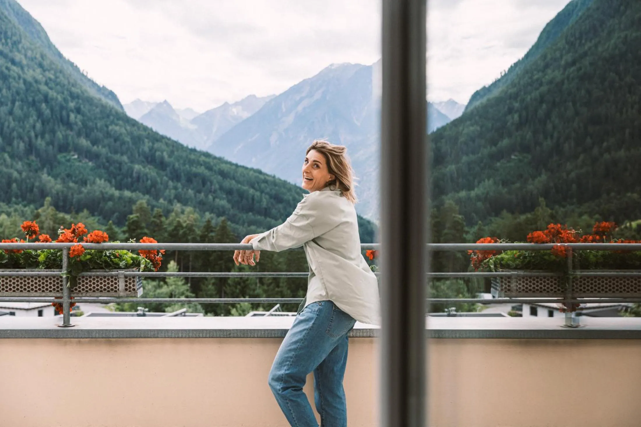 Balcony/Terrace in Hotel Arzlerhof