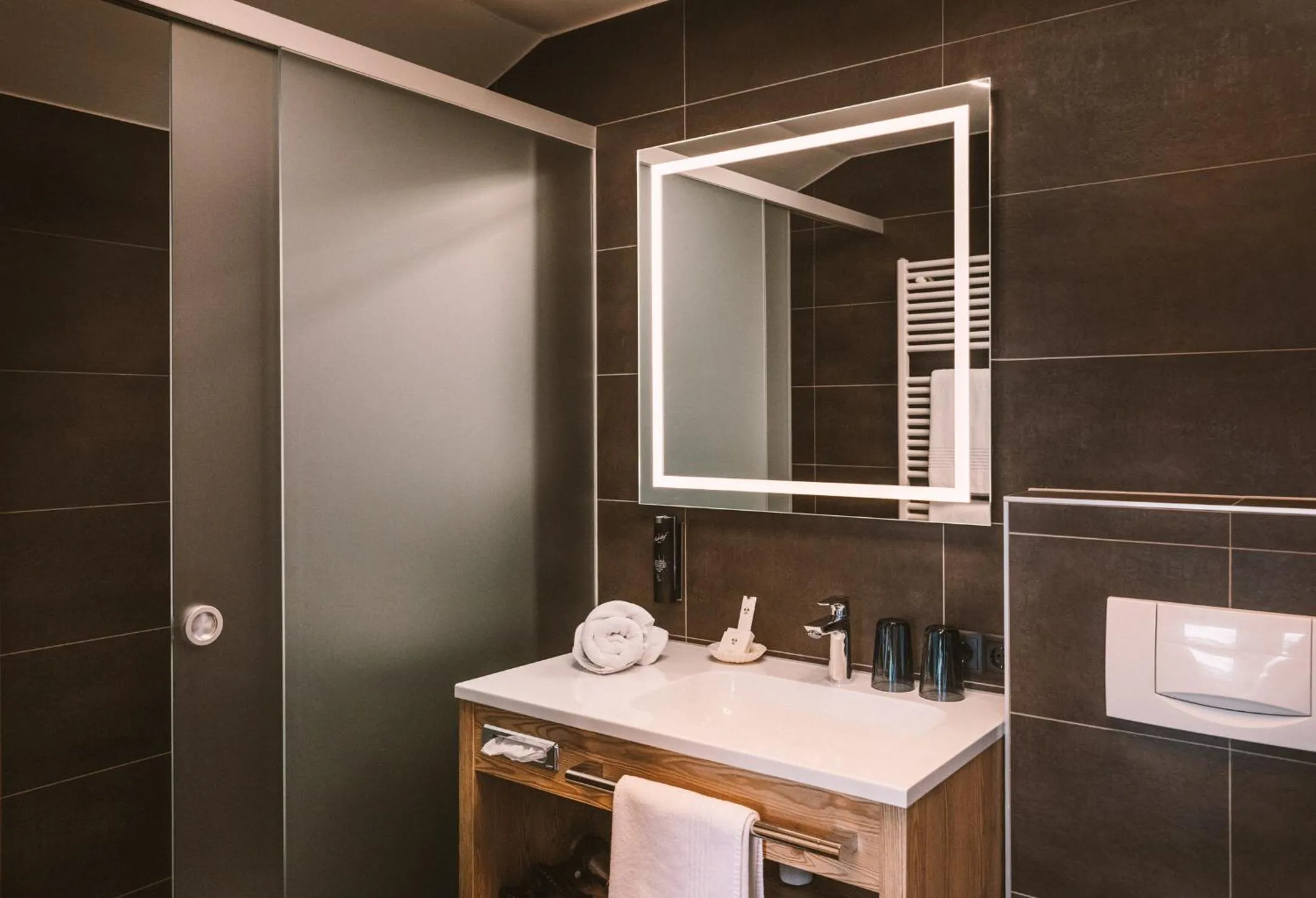 Toilet in Hotel Arzlerhof