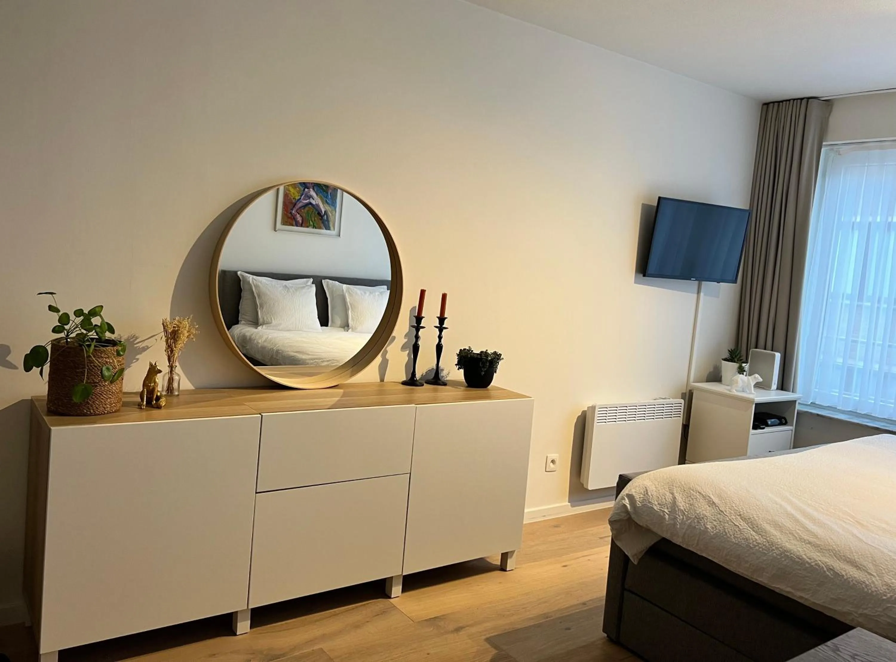 Bed in Cosy Studio Testerep , Newly Renovated