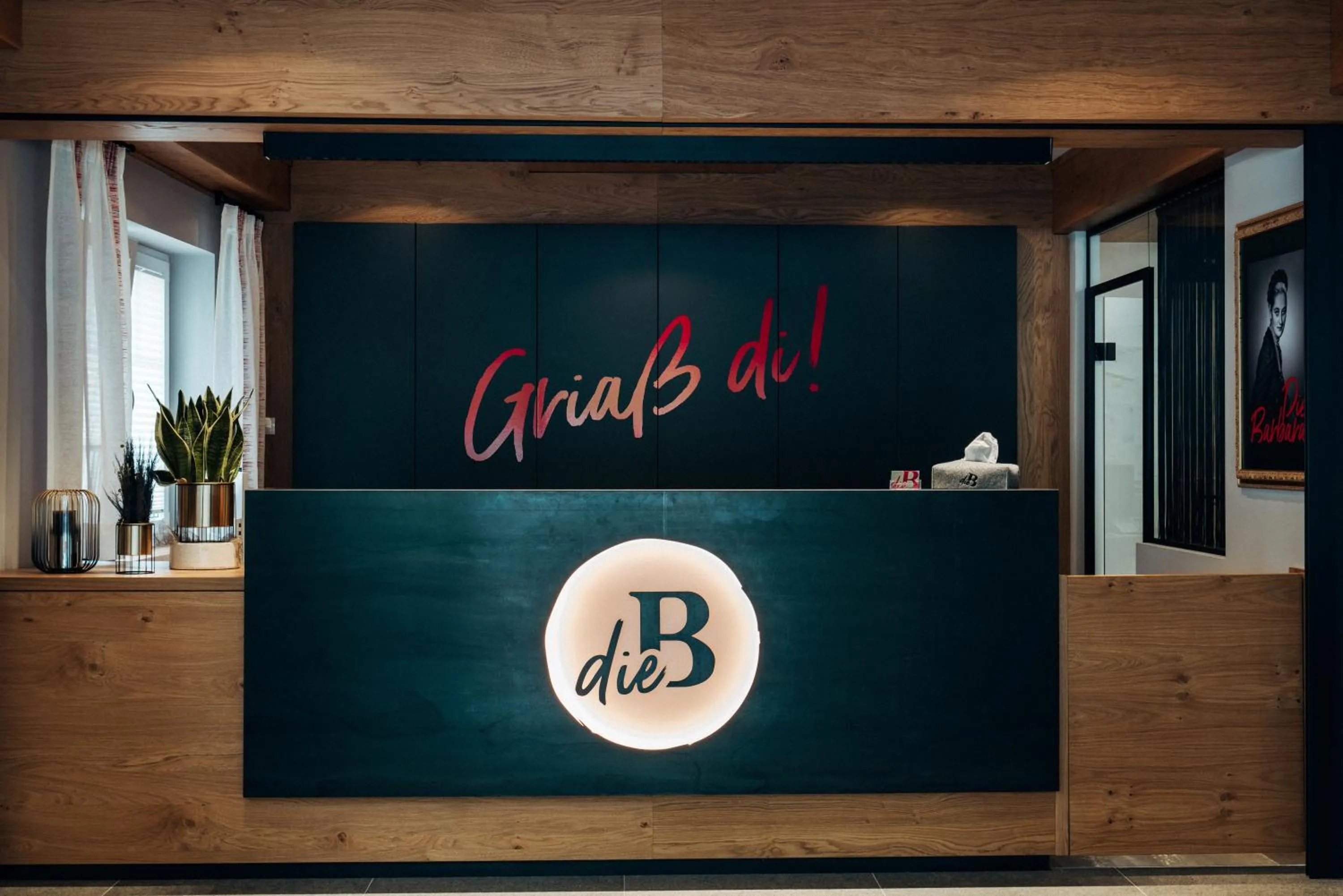 Property logo or sign in B&B Hotel Die Barbara