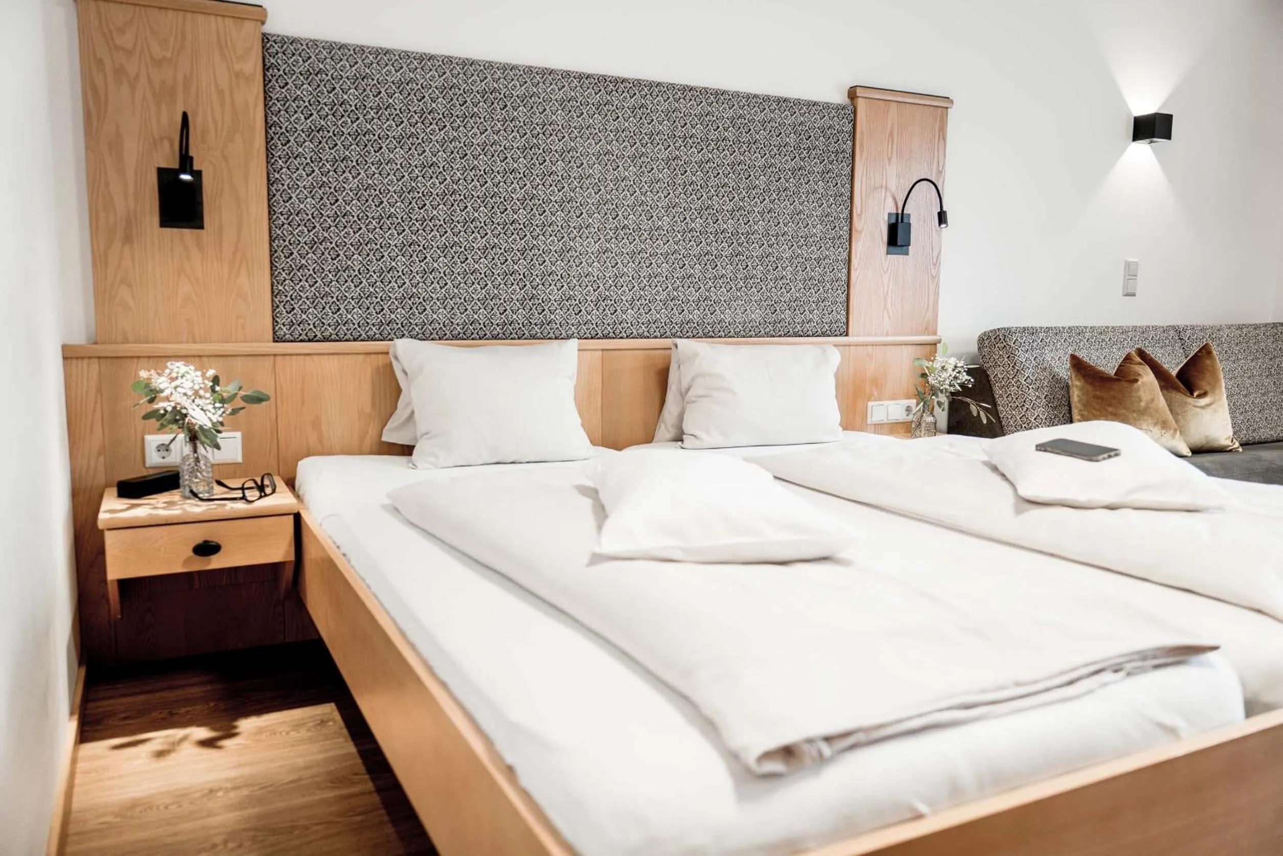 Bed in B&B Hotel Die Barbara