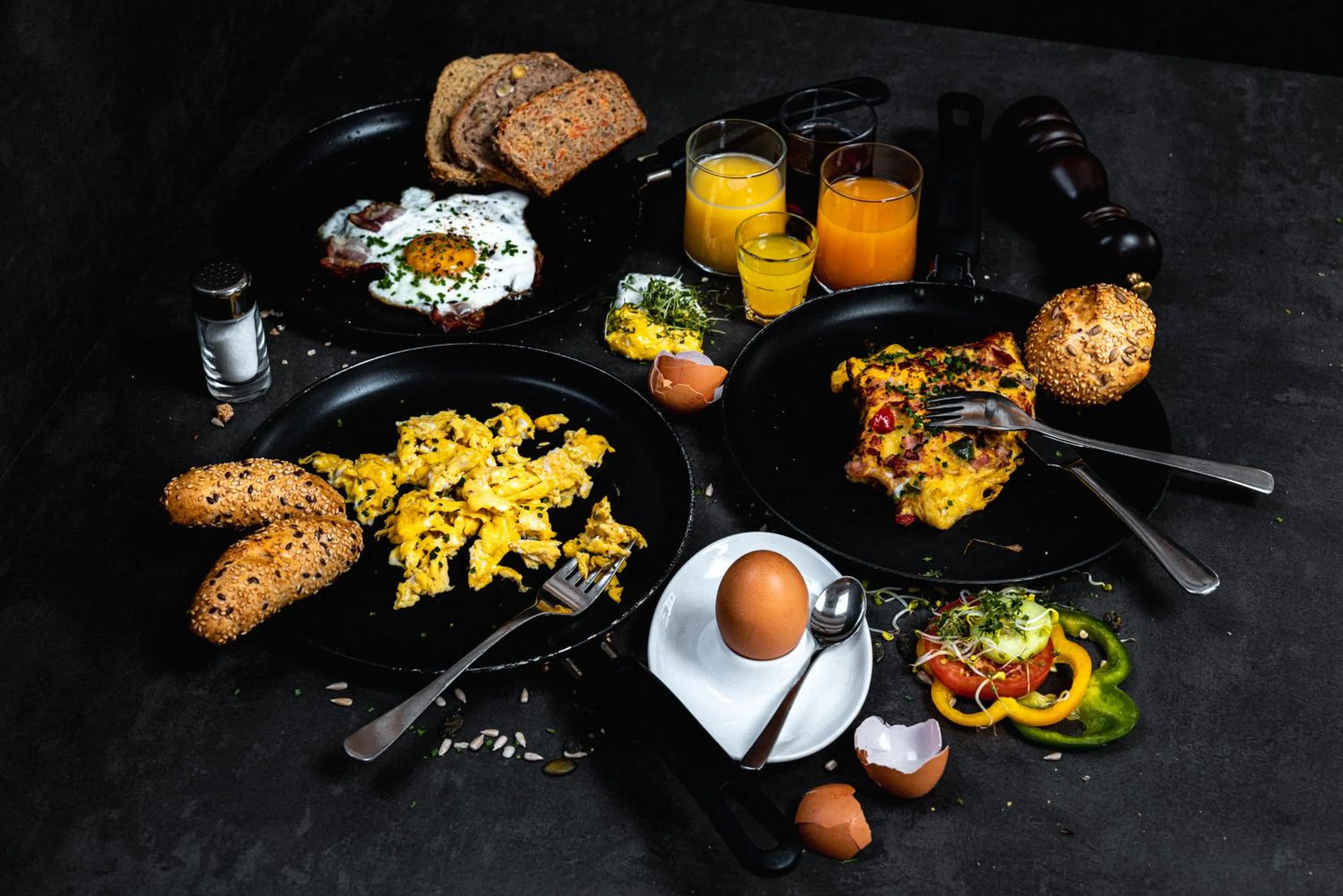 Breakfast in B&B Hotel Die Barbara