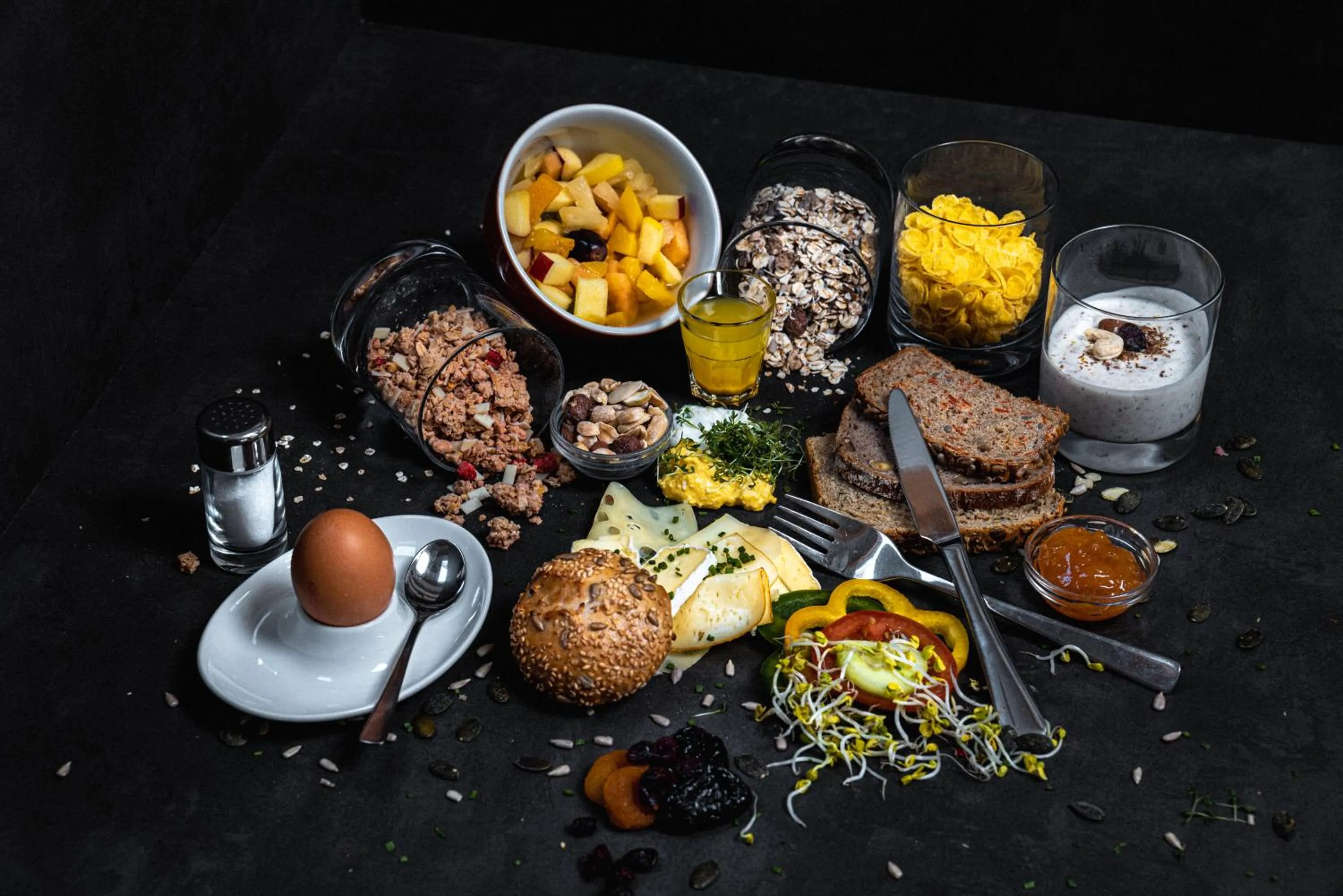 Breakfast in B&B Hotel Die Barbara