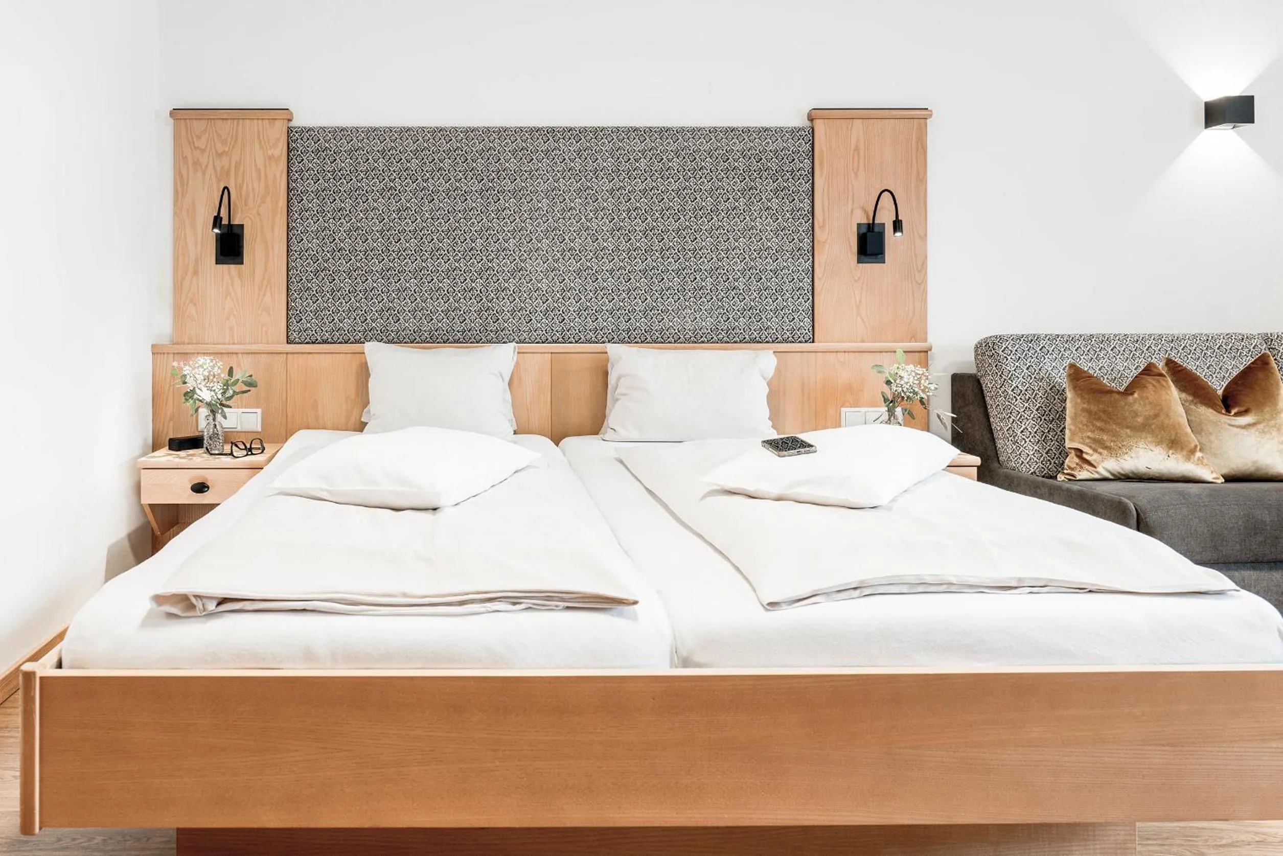 Photo of the whole room, Bed in B&B Hotel Die Barbara