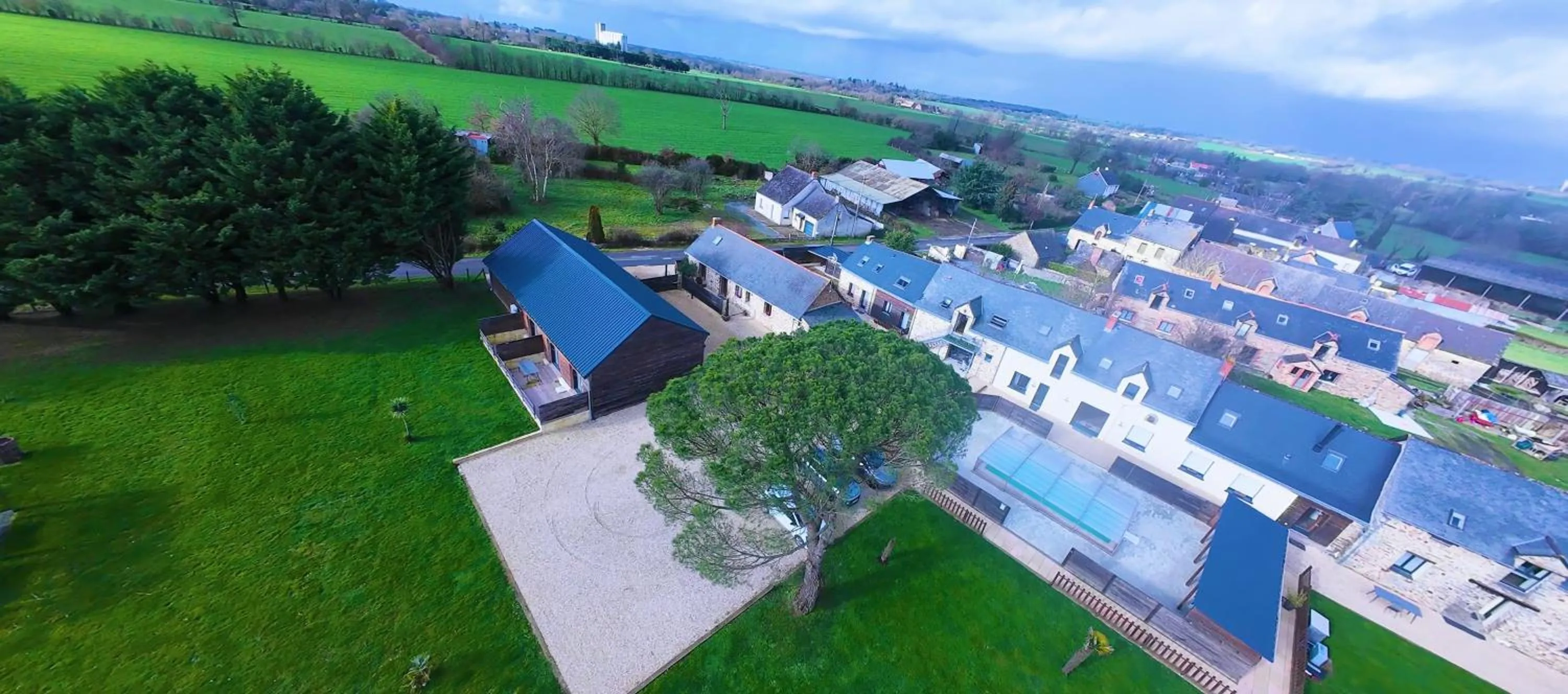 Property building in Les gîtes du petit Marcel