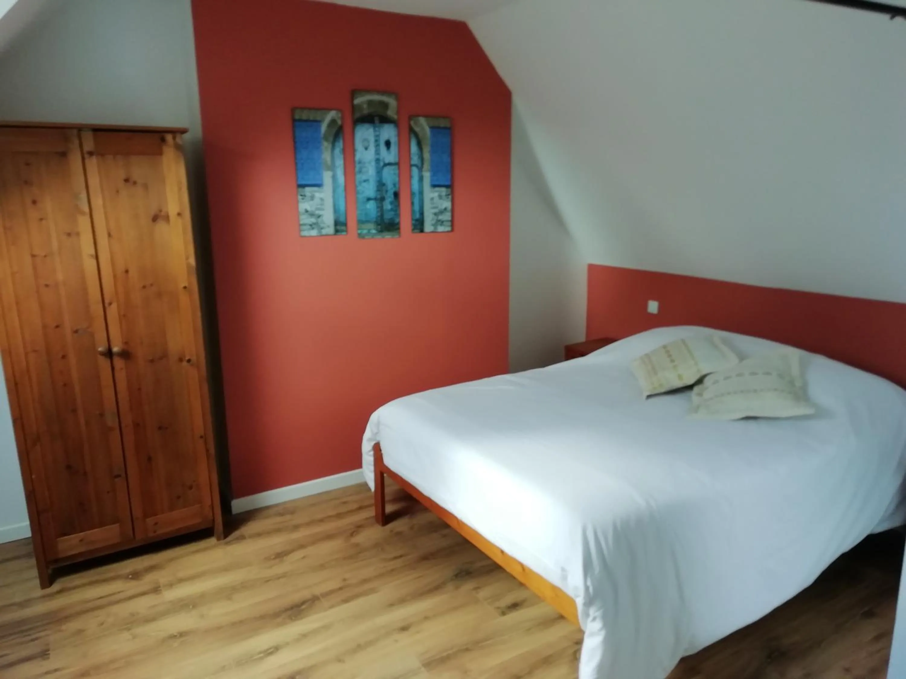 Bed in Les gîtes du petit Marcel