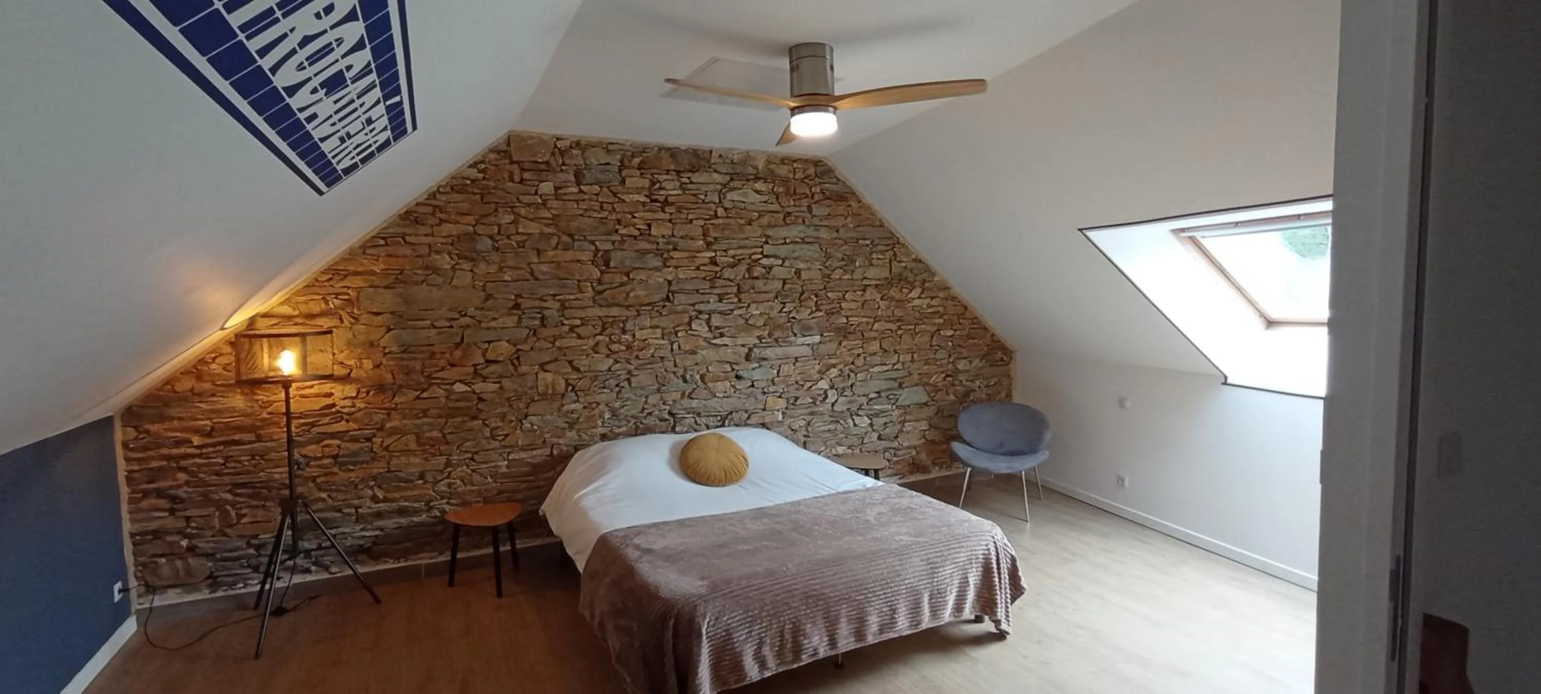 Bed in Les gîtes du petit Marcel