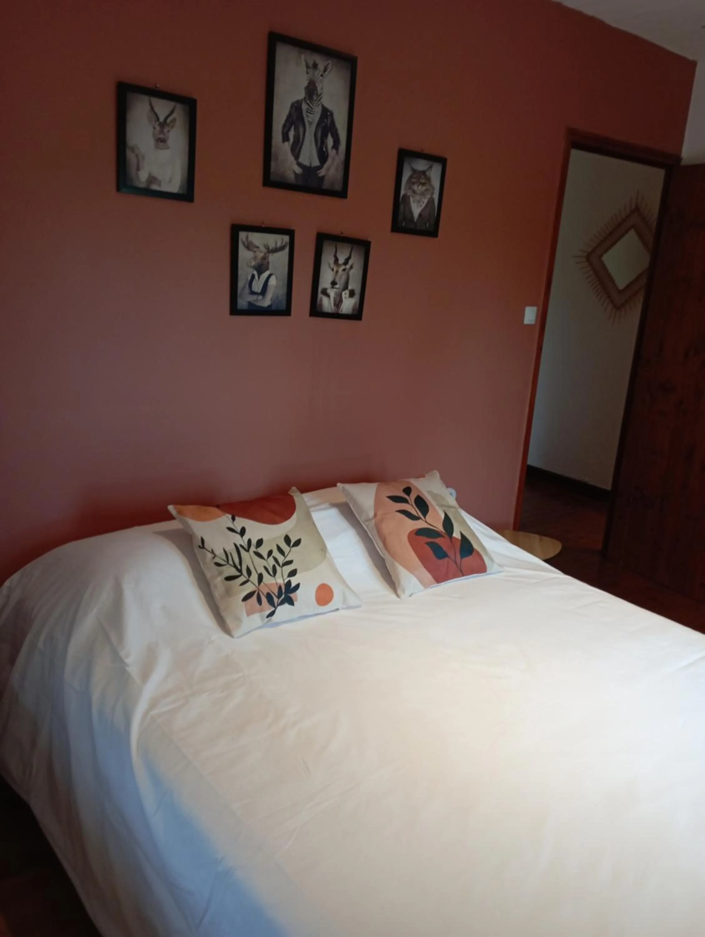Bed in Les gîtes du petit Marcel
