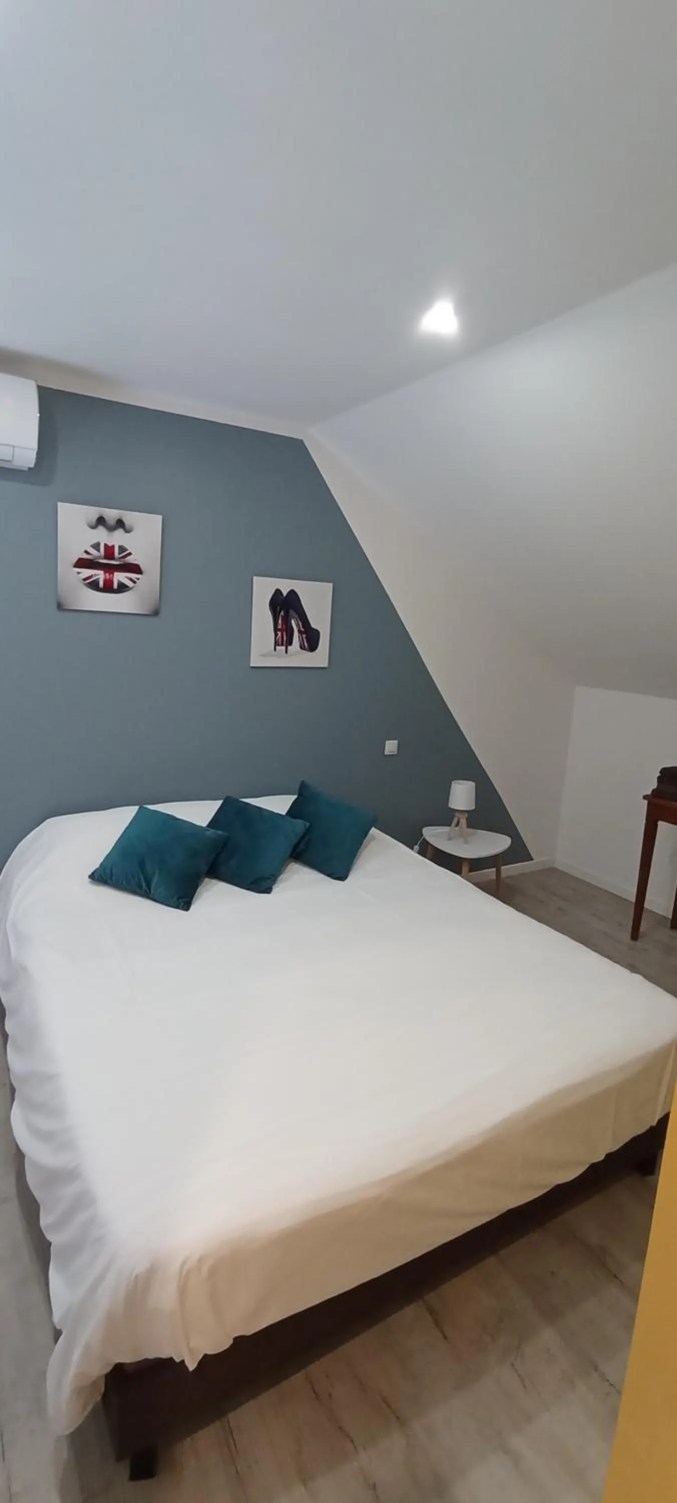 Bed in Les gîtes du petit Marcel