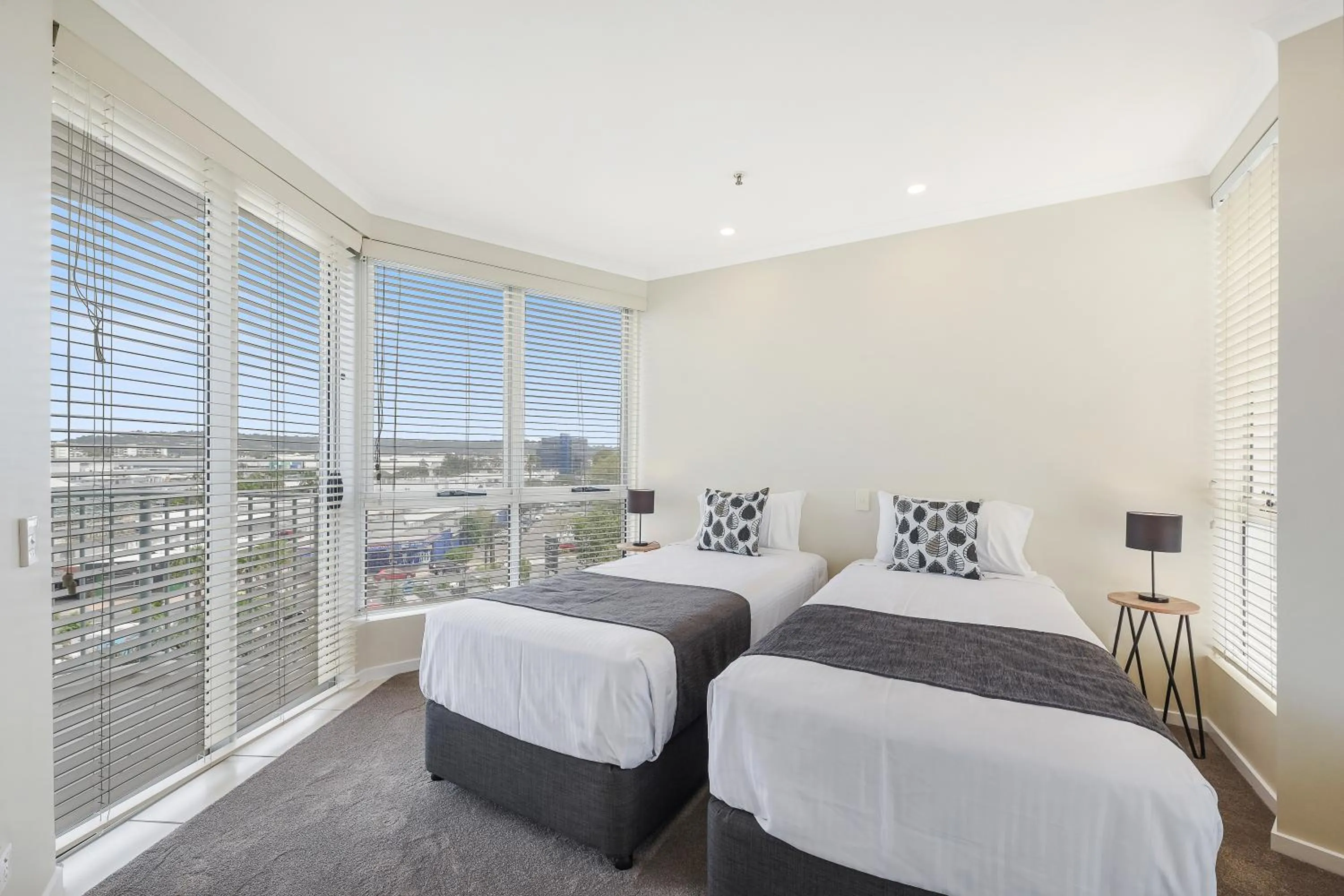 Bedroom, Bed in The Duporth Riverside